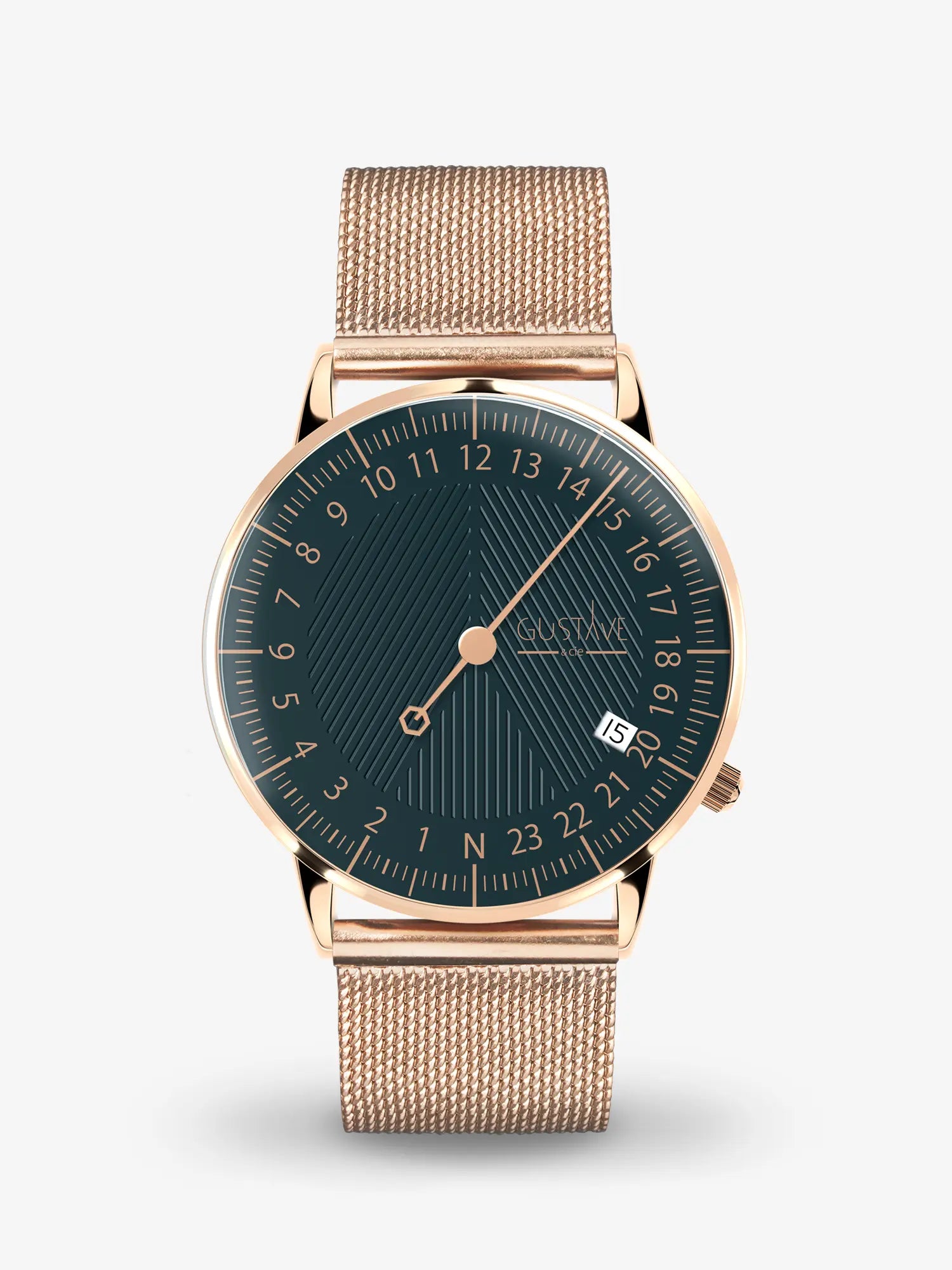 Paire D'aiguilles De Montre Dorées Avec Centre Vert – Pour Réparation Ou Customisation !