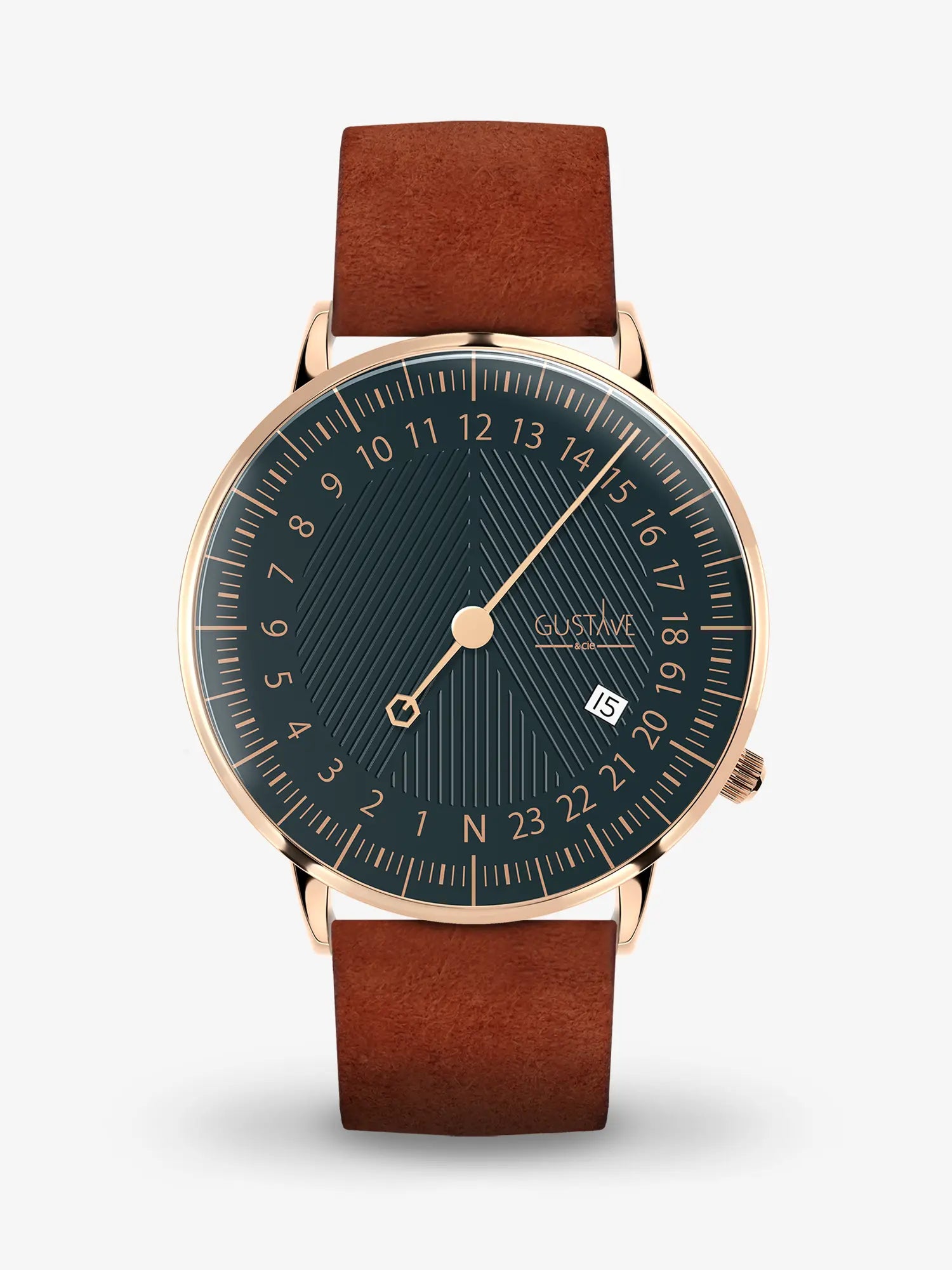 ANDRÉ 24H - ROSE GOLD AND GREEN