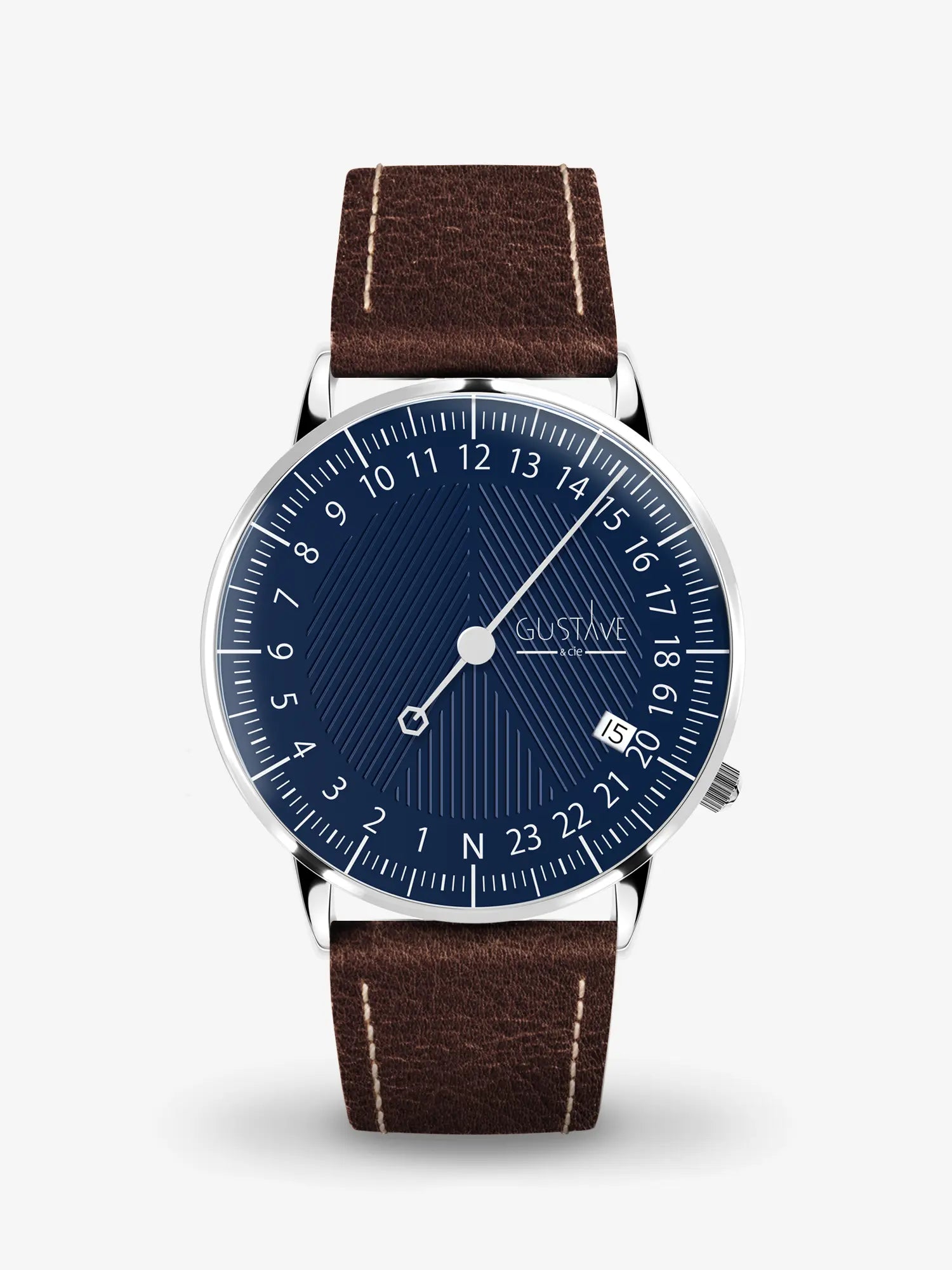 ANDRÉ 24H - SILVER AND BLUE