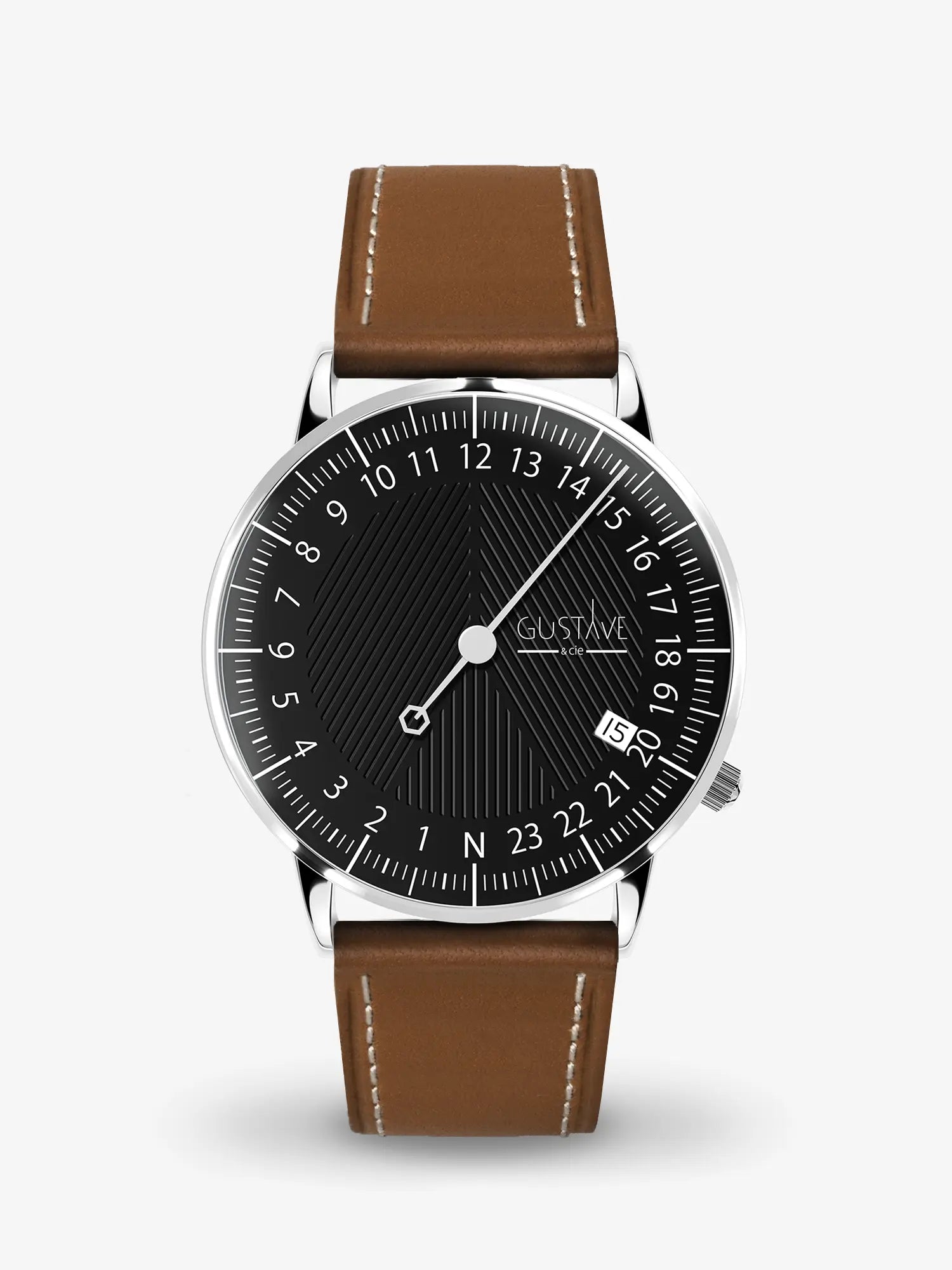 ANDRÉ 24H - SILVER AND BLACK