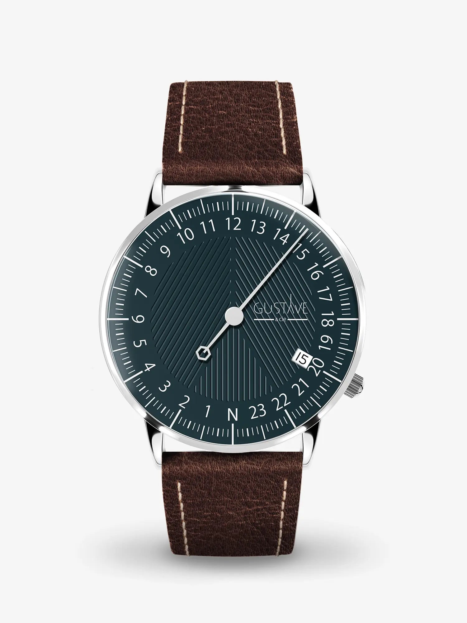 ANDRÉ 24H - ARGENT ET VERT