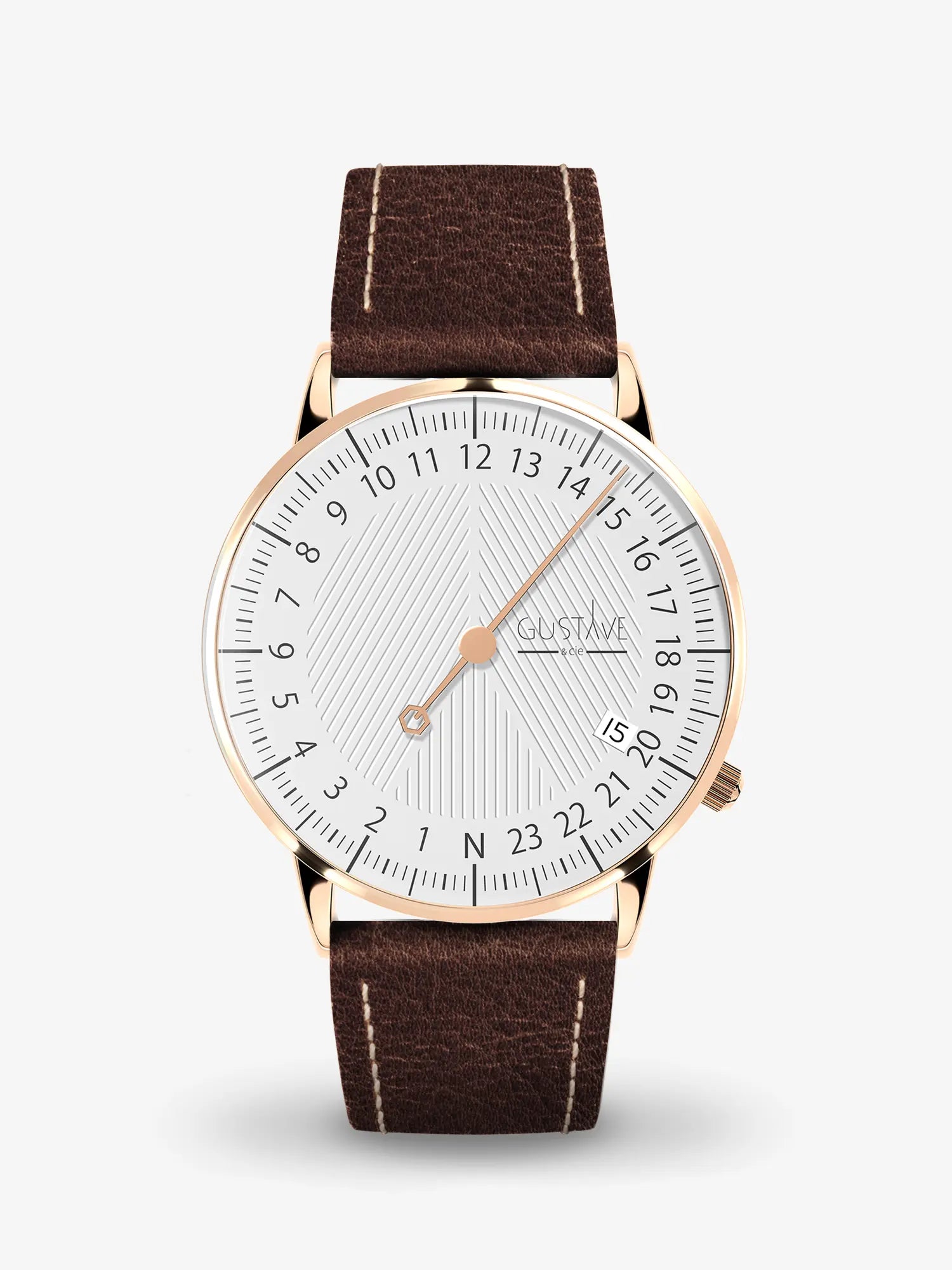 ANDRÉ 24H - OR ROSE ET BLANC