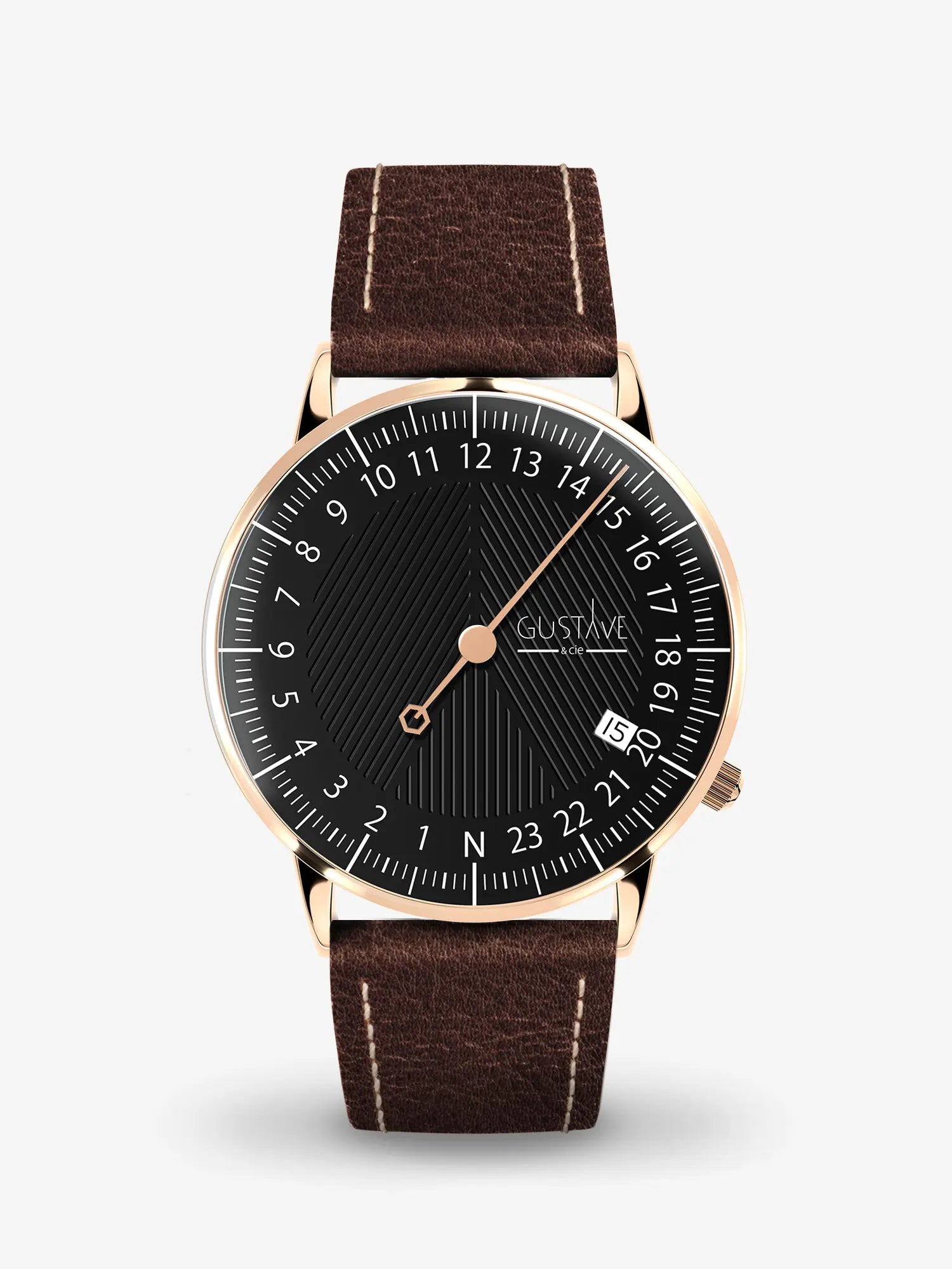ANDRÉ 24H - ROSE GOLD AND BLACK