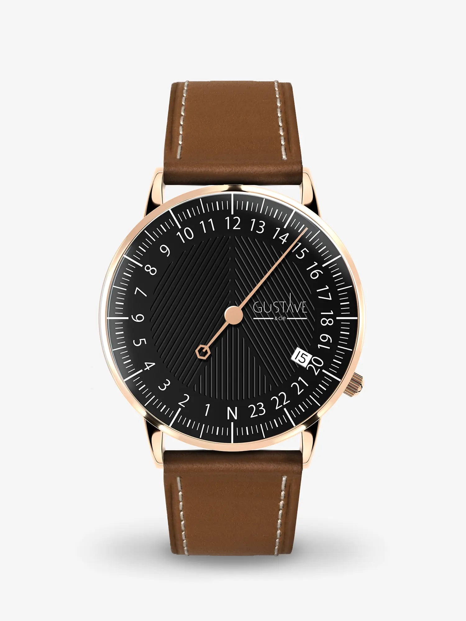 ANDRÉ 24H - ROSE GOLD AND BLACK