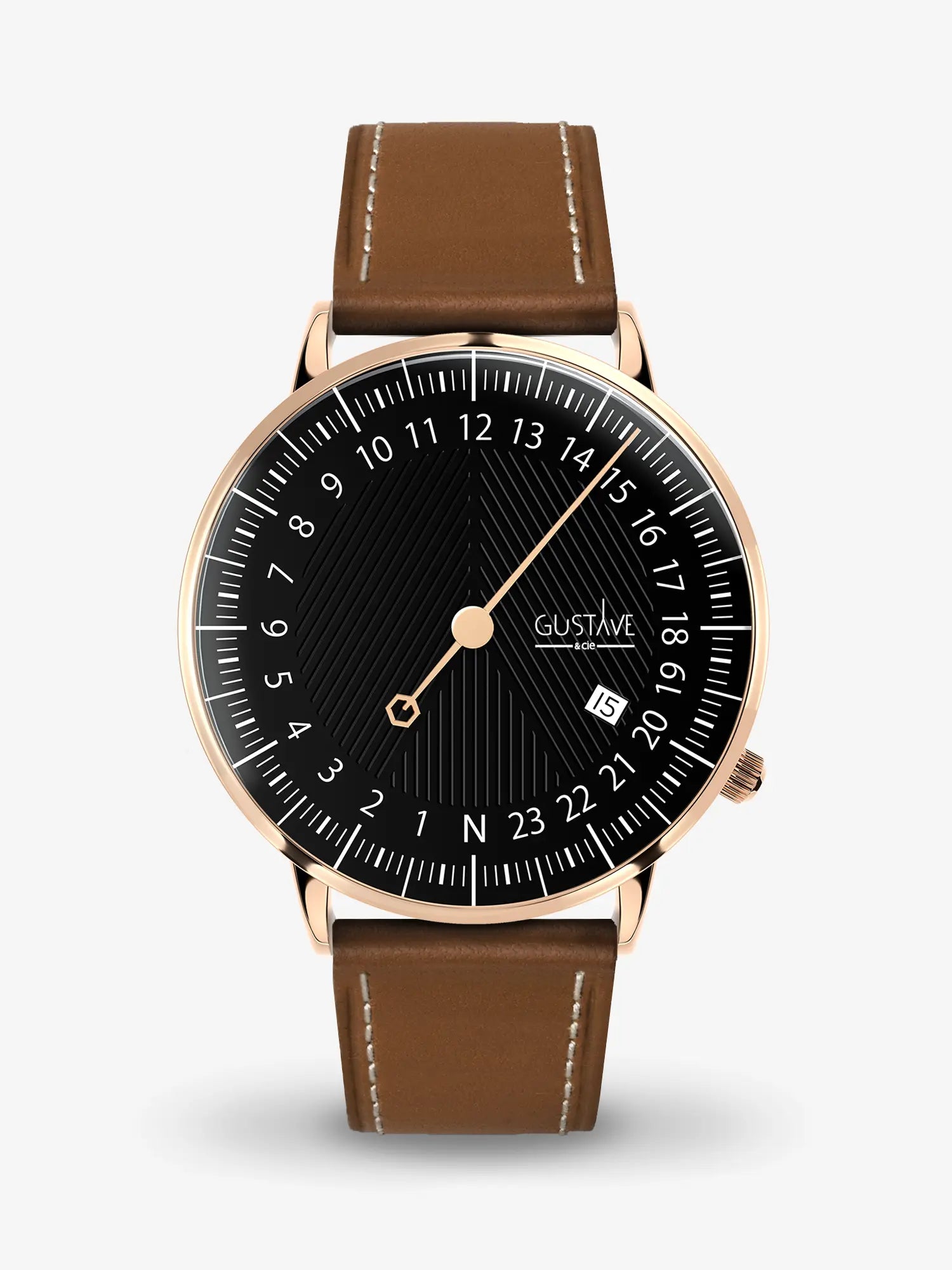 ANDRÉ 24H - ROSE GOLD AND BLACK