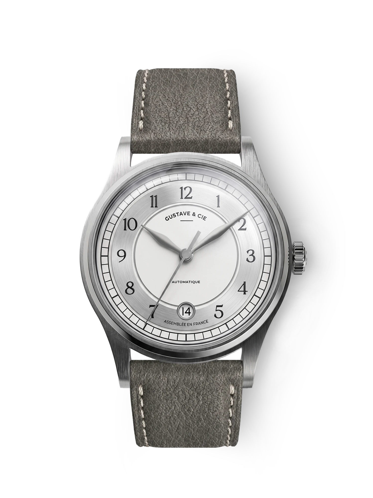CHARLES 12H - SILVER AND WHITE