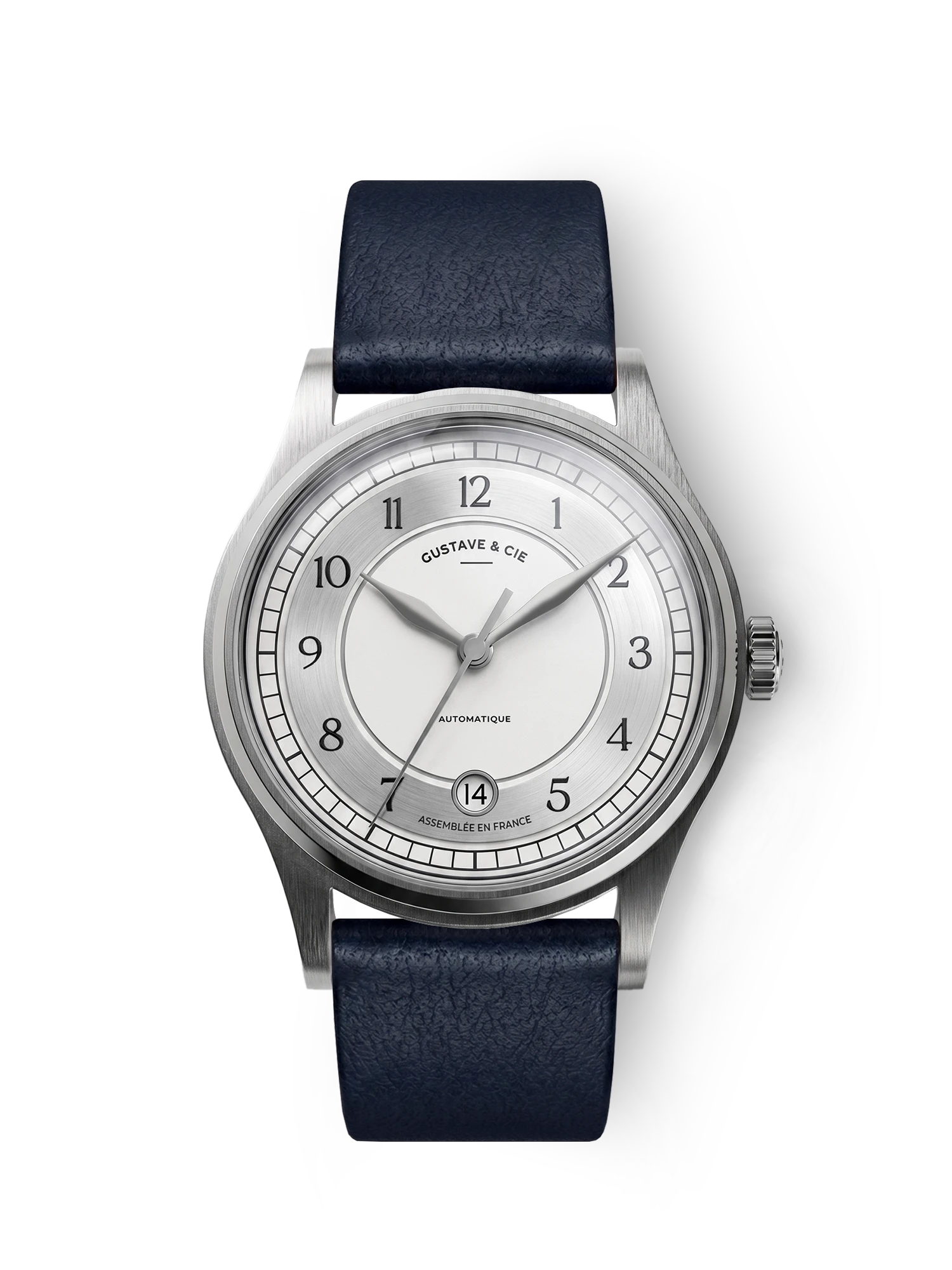 CHARLES 12H - SILVER AND WHITE
