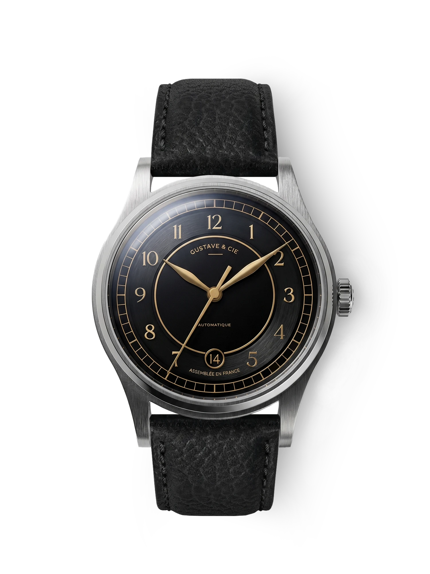 CHARLES 12H - ARGENT ET NOIR
