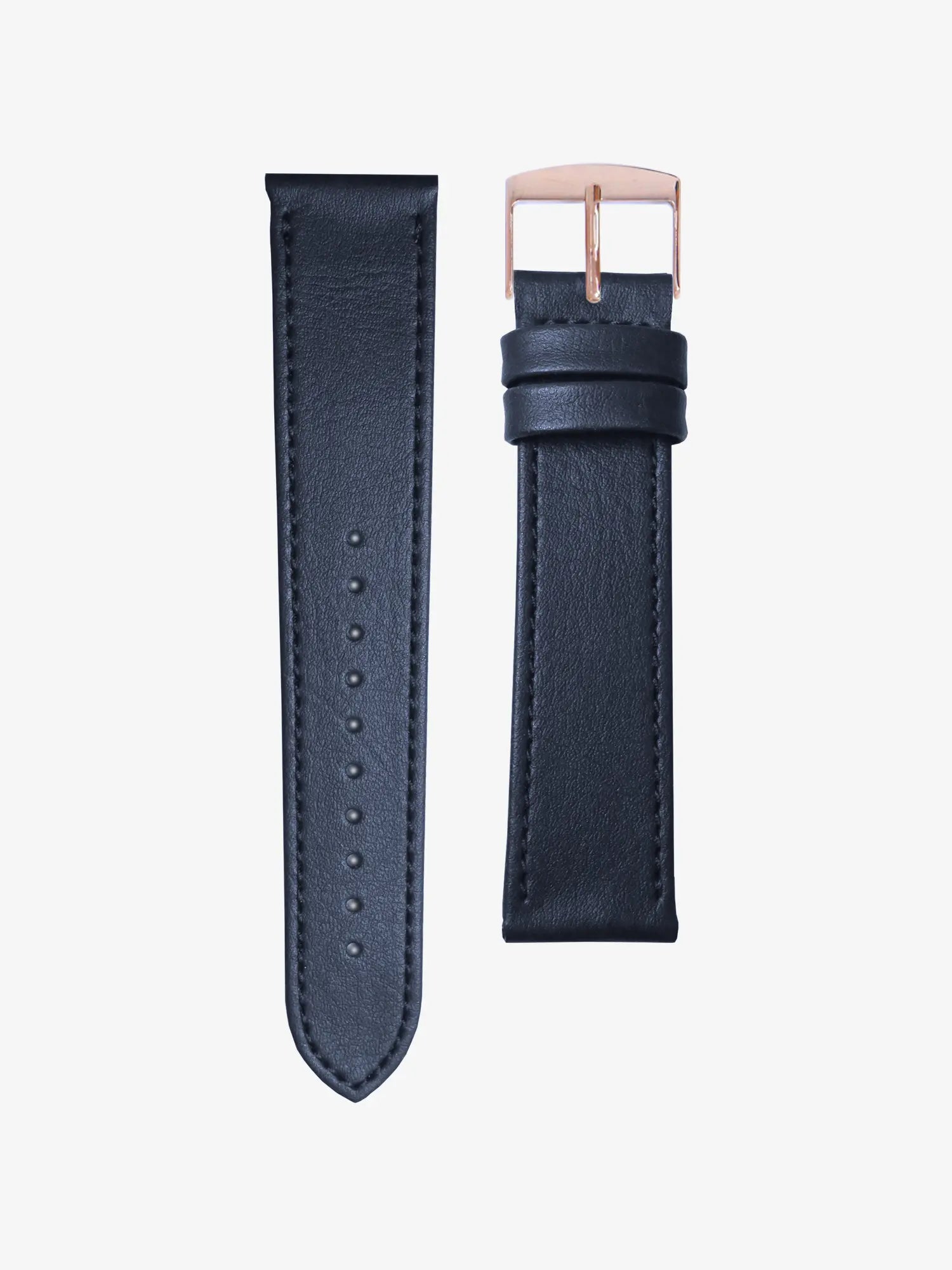 BRACELET CUIR VEGAN - BLEU OCÉAN