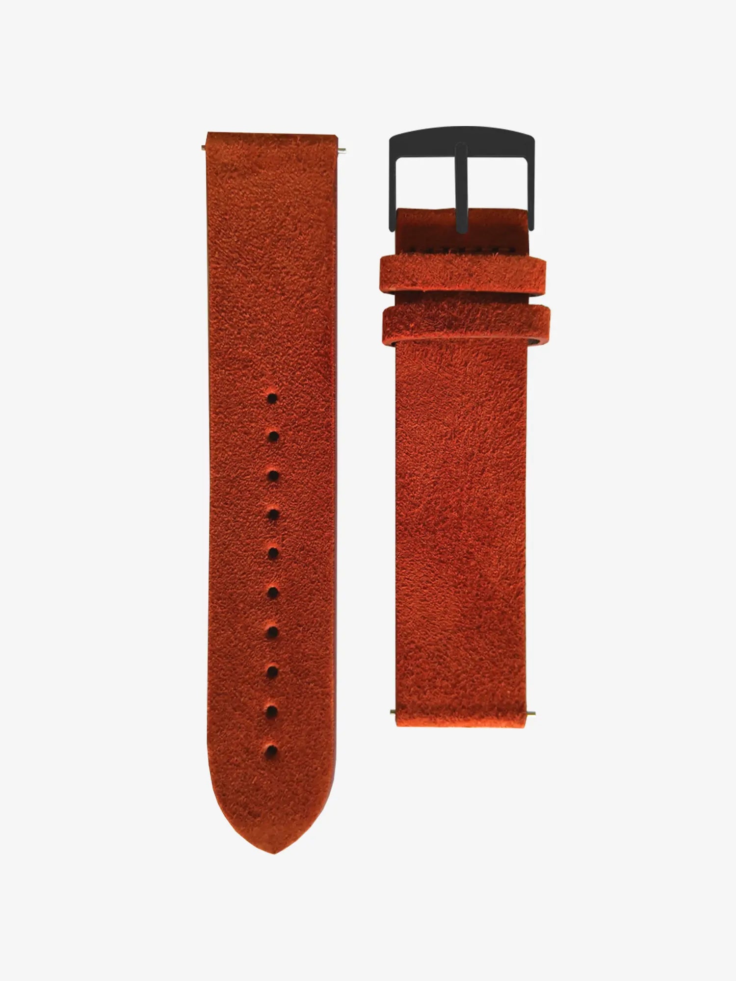 BRACELET CUIR - NUBUCK TERRACOTA