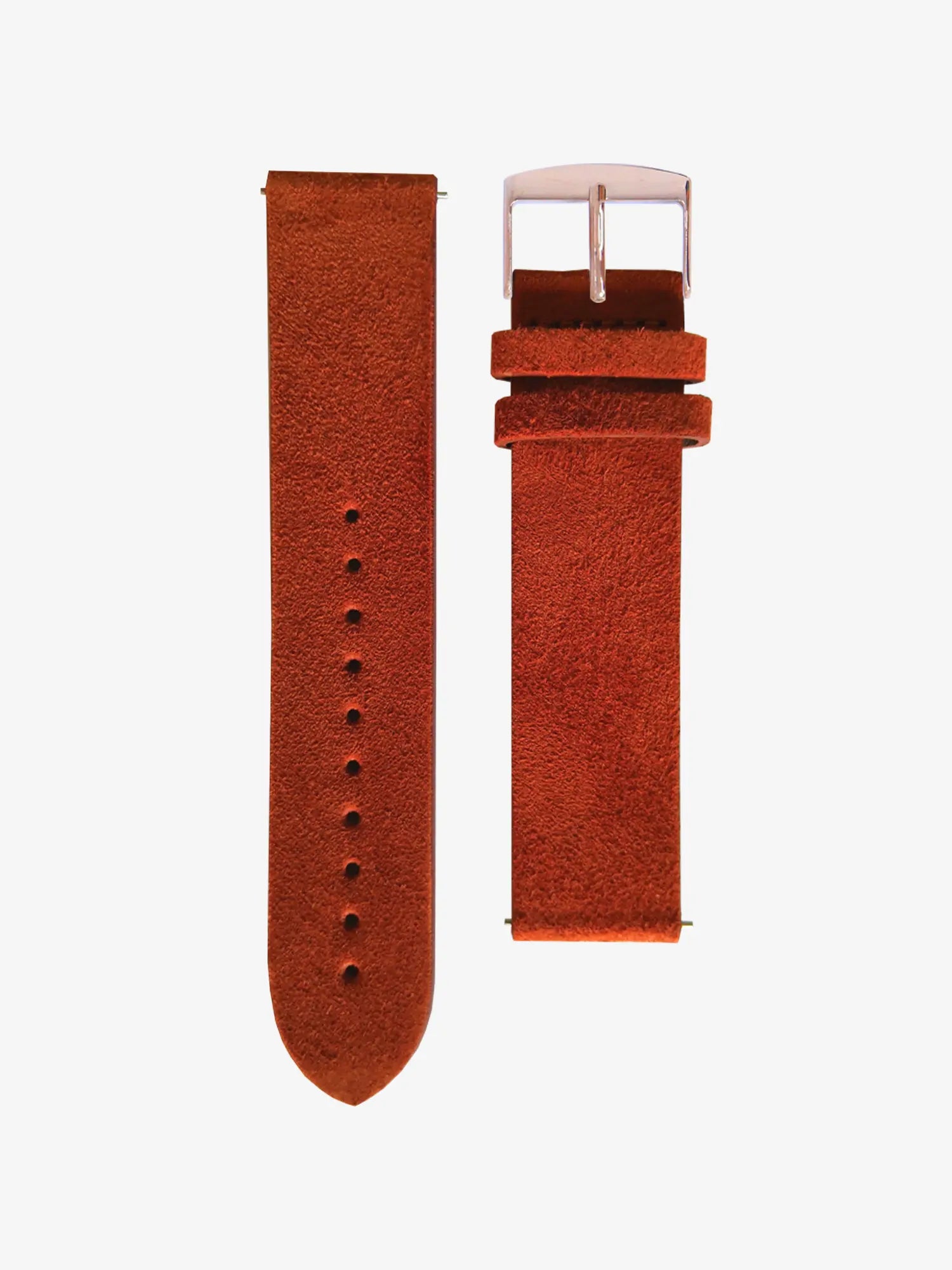 BRACELET CUIR - NUBUCK TERRACOTA