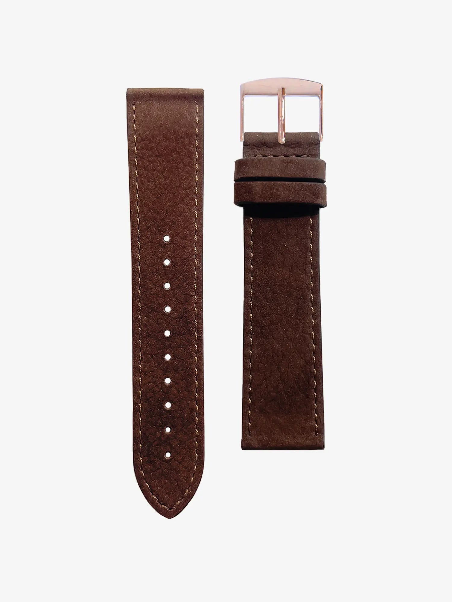 LEATHER BAND - CHOCOLATE NUBUCK