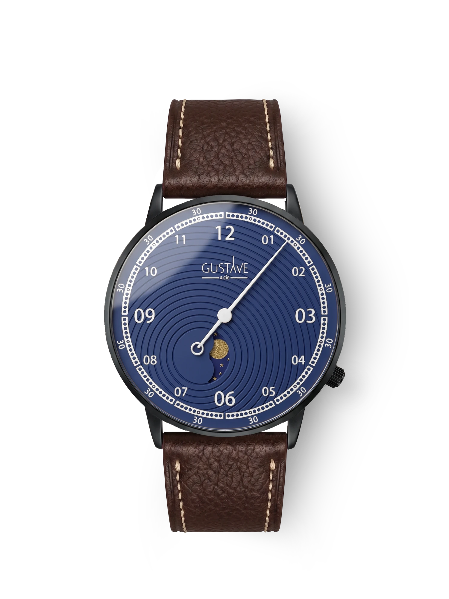 GEORGES 12H - BLACK AND BLUE