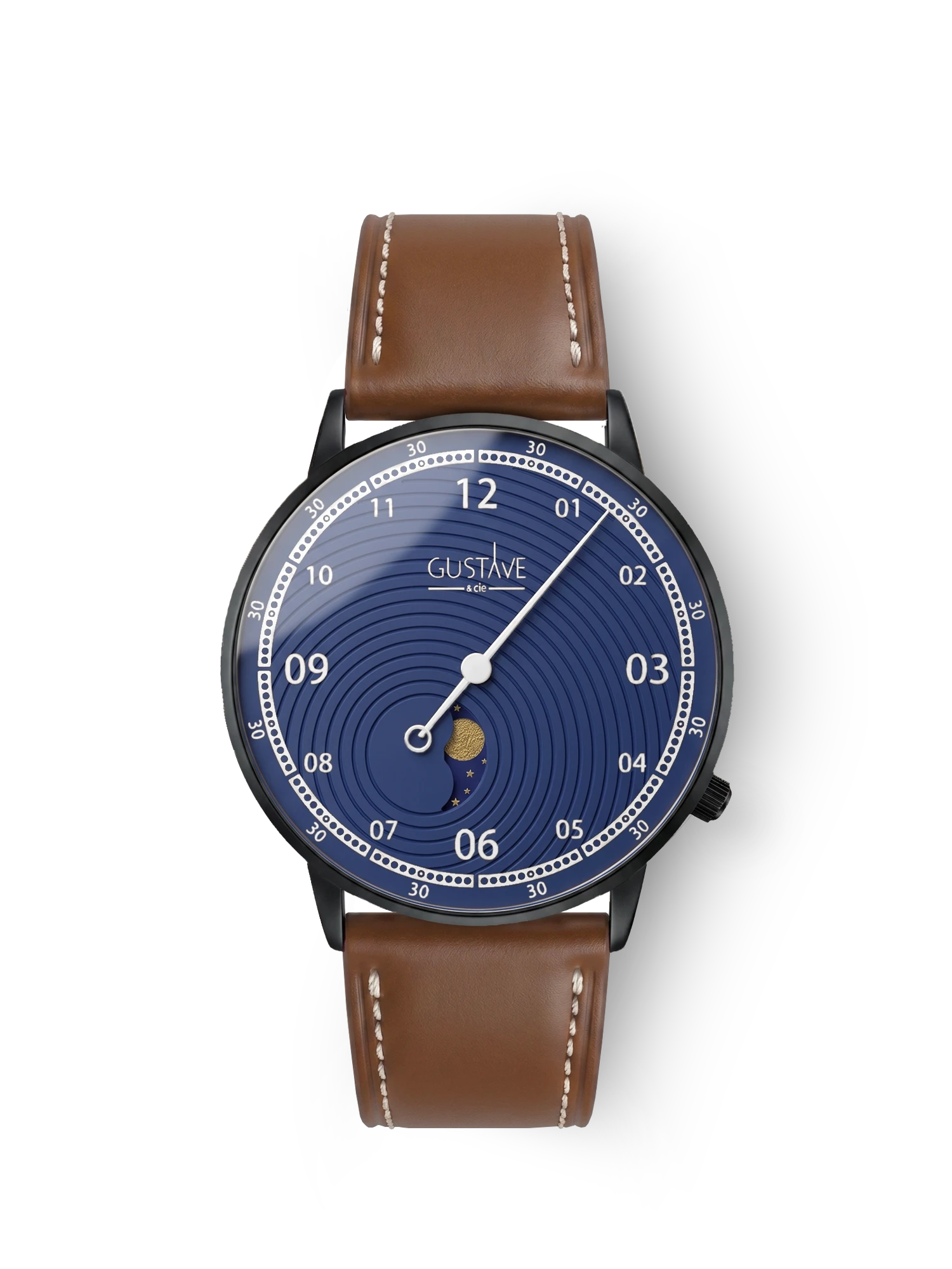 GEORGES 12H - BLACK AND BLUE