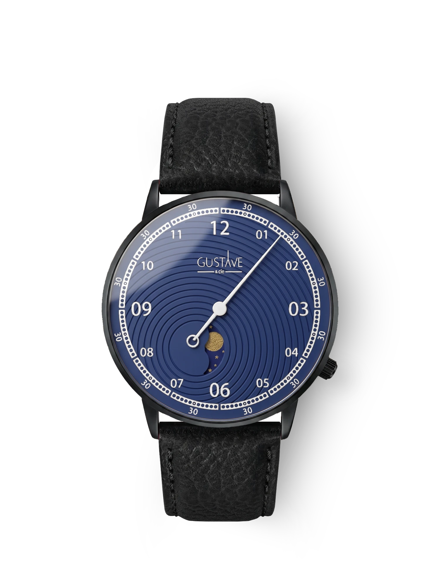 GEORGES 12H - BLACK AND BLUE