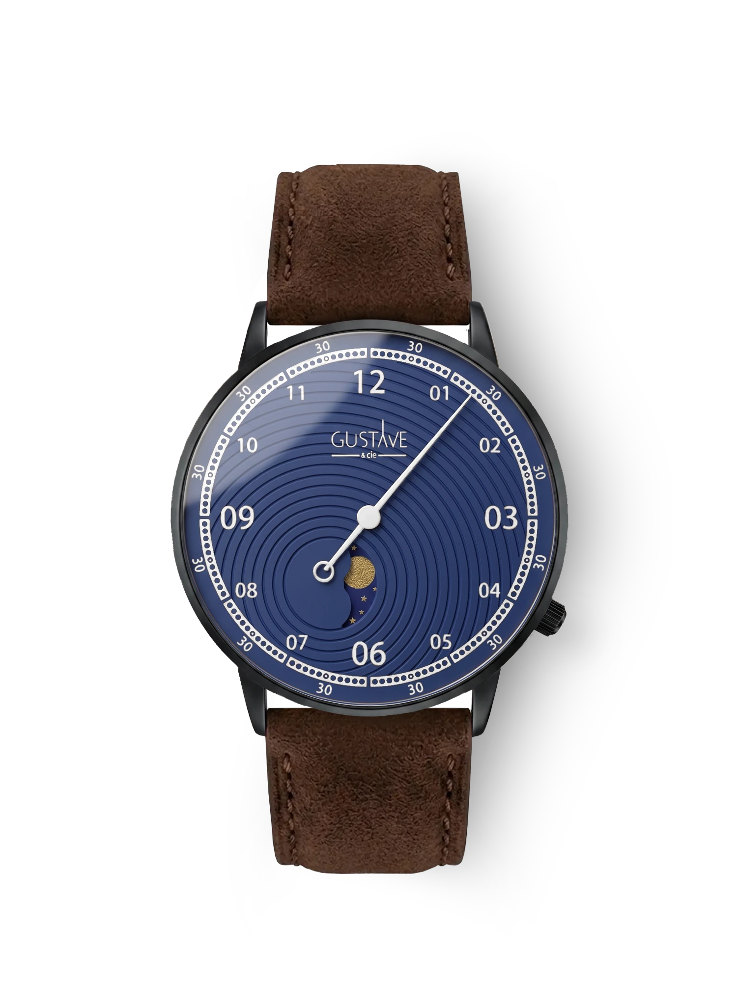 GEORGES 12H - BLACK AND BLUE