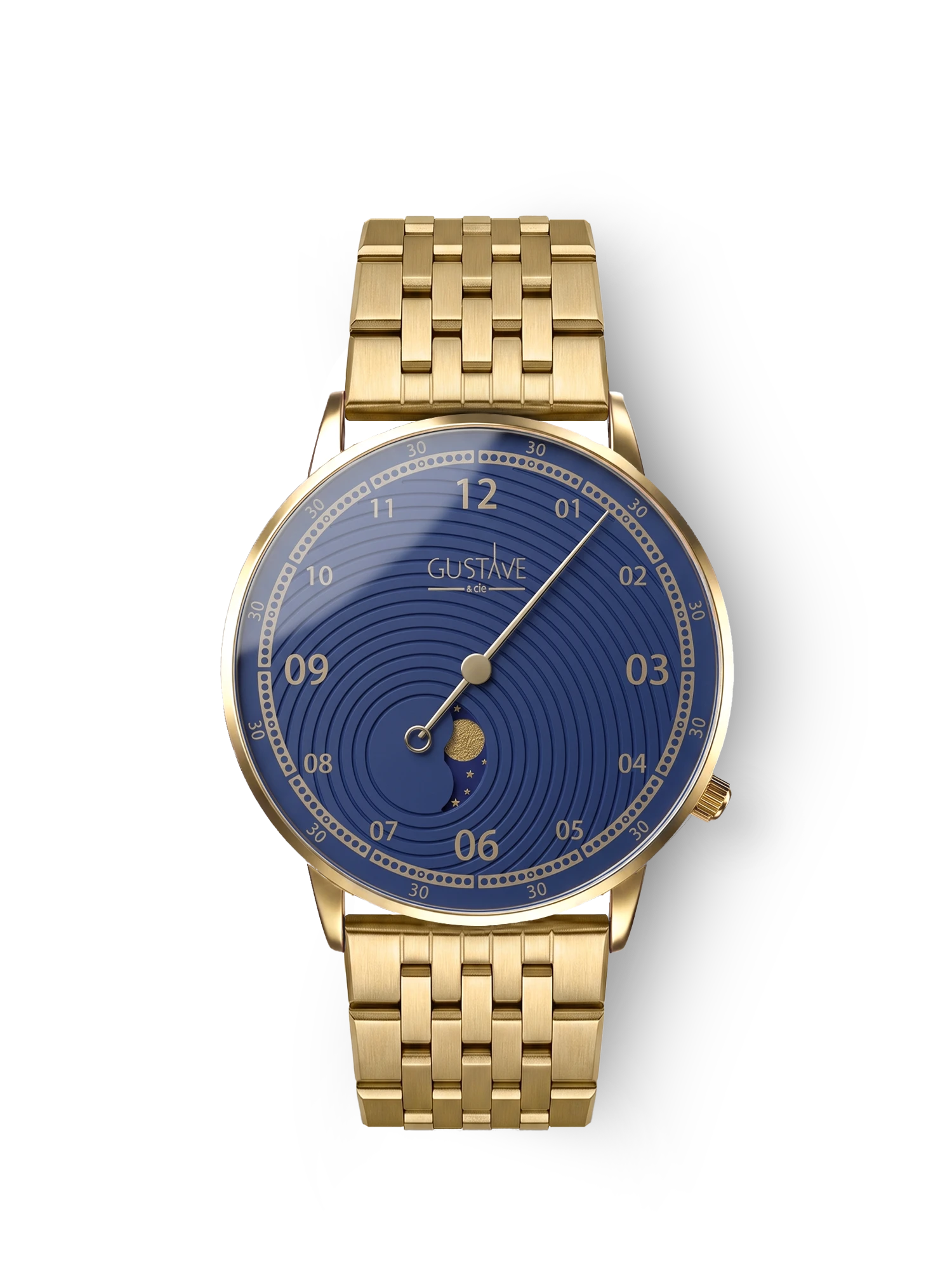 GEORGES 12H - OR ET BLEU