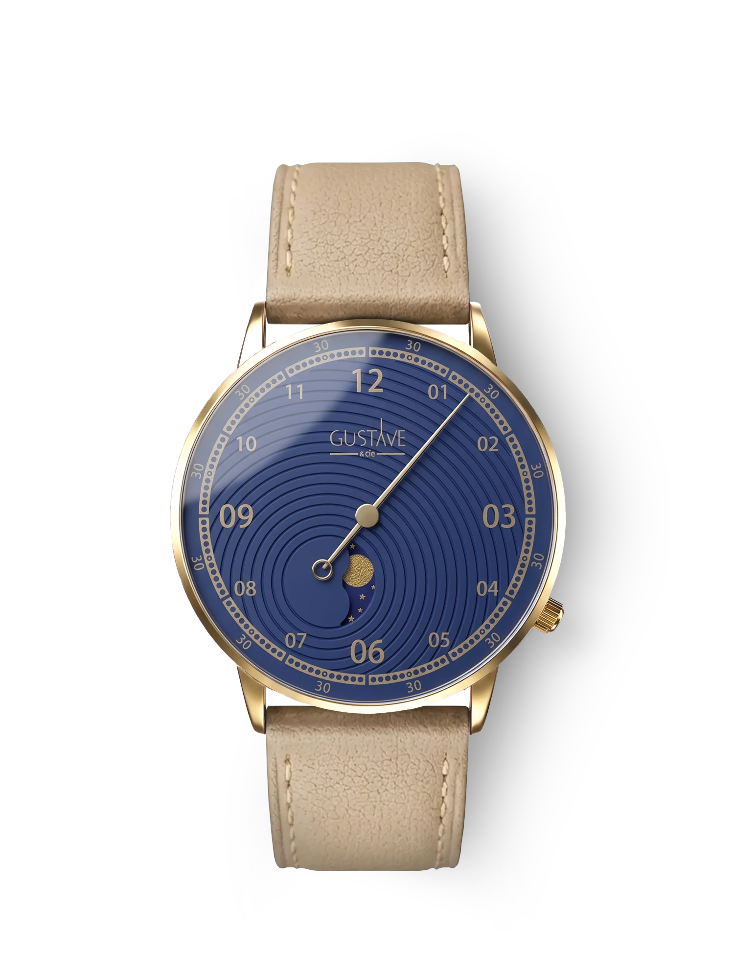 GEORGES 12H - OR ET BLEU