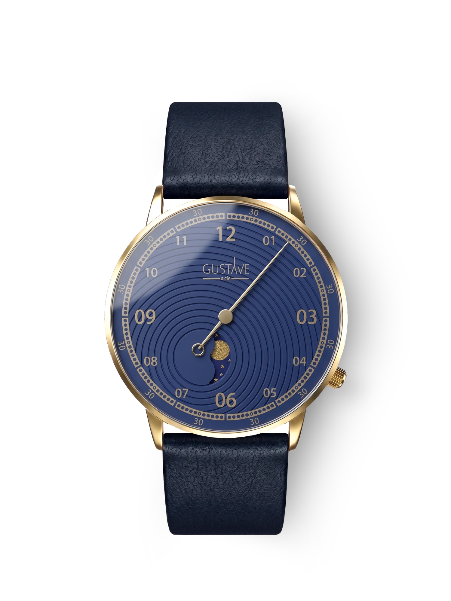 GEORGES 12H - OR ET BLEU