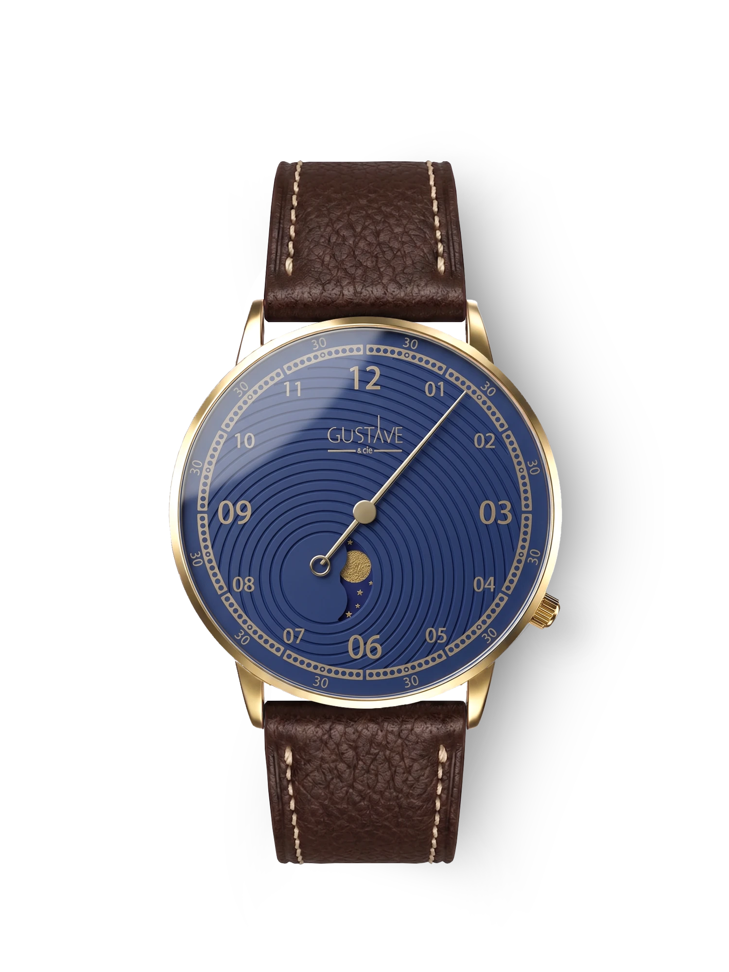 GEORGES 12H - OR ET BLEU