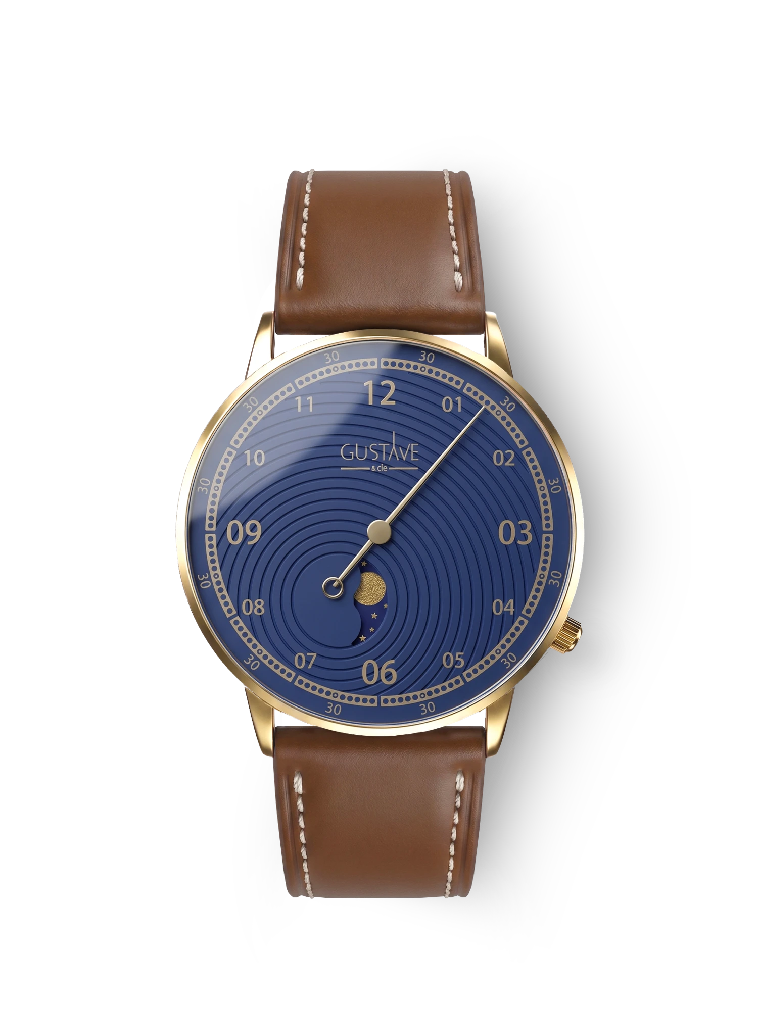 GEORGES 12H - OR ET BLEU