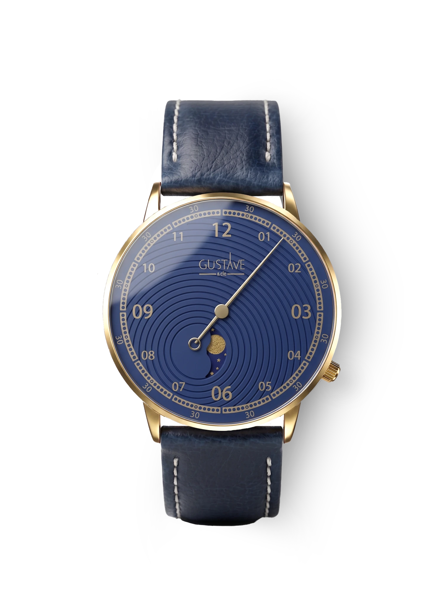 GEORGES 12H - OR ET BLEU