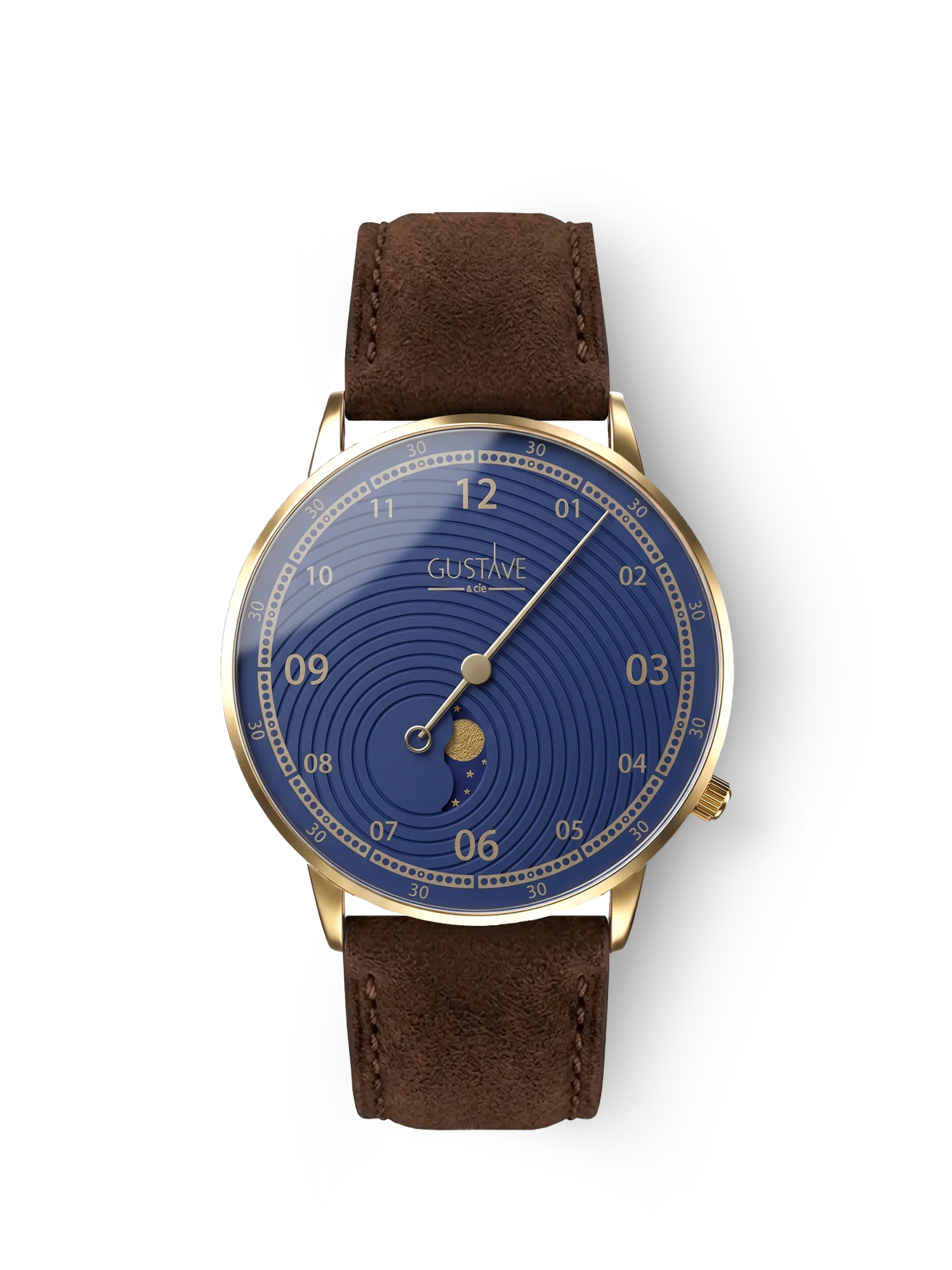GEORGES 12H - OR ET BLEU
