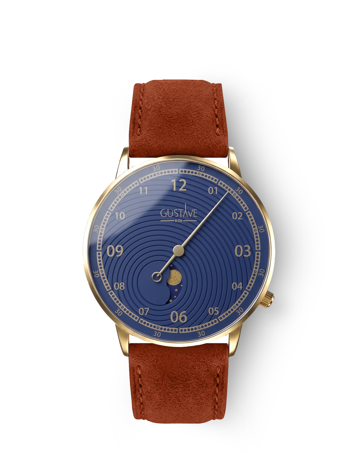 GEORGES 12H - OR ET BLEU