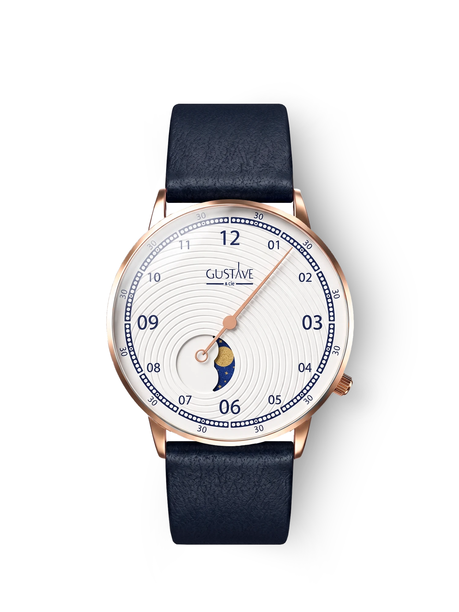 GEORGES 12H - OR ROSE ET BLANC