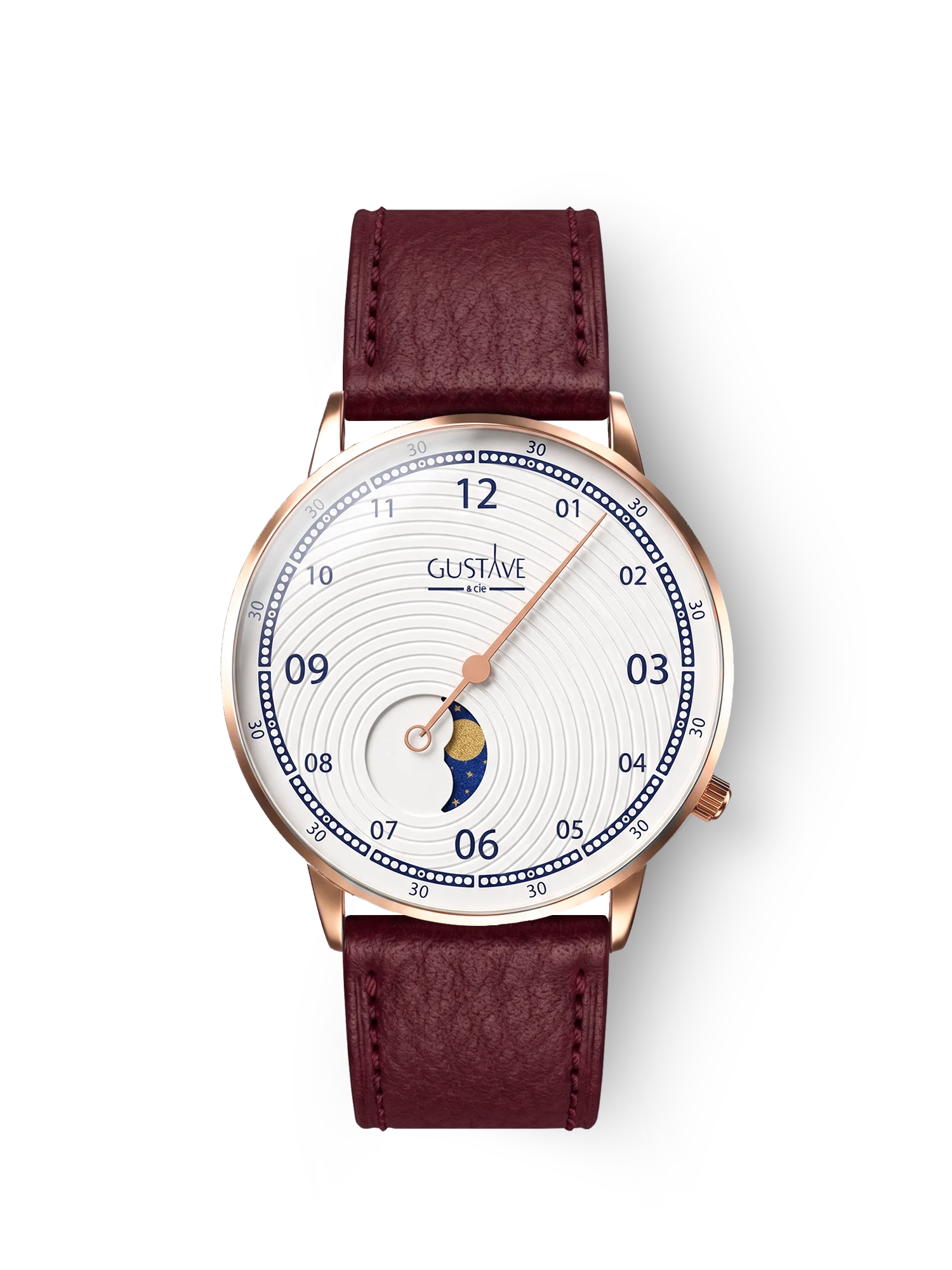 GEORGES 12H - OR ROSE ET BLANC