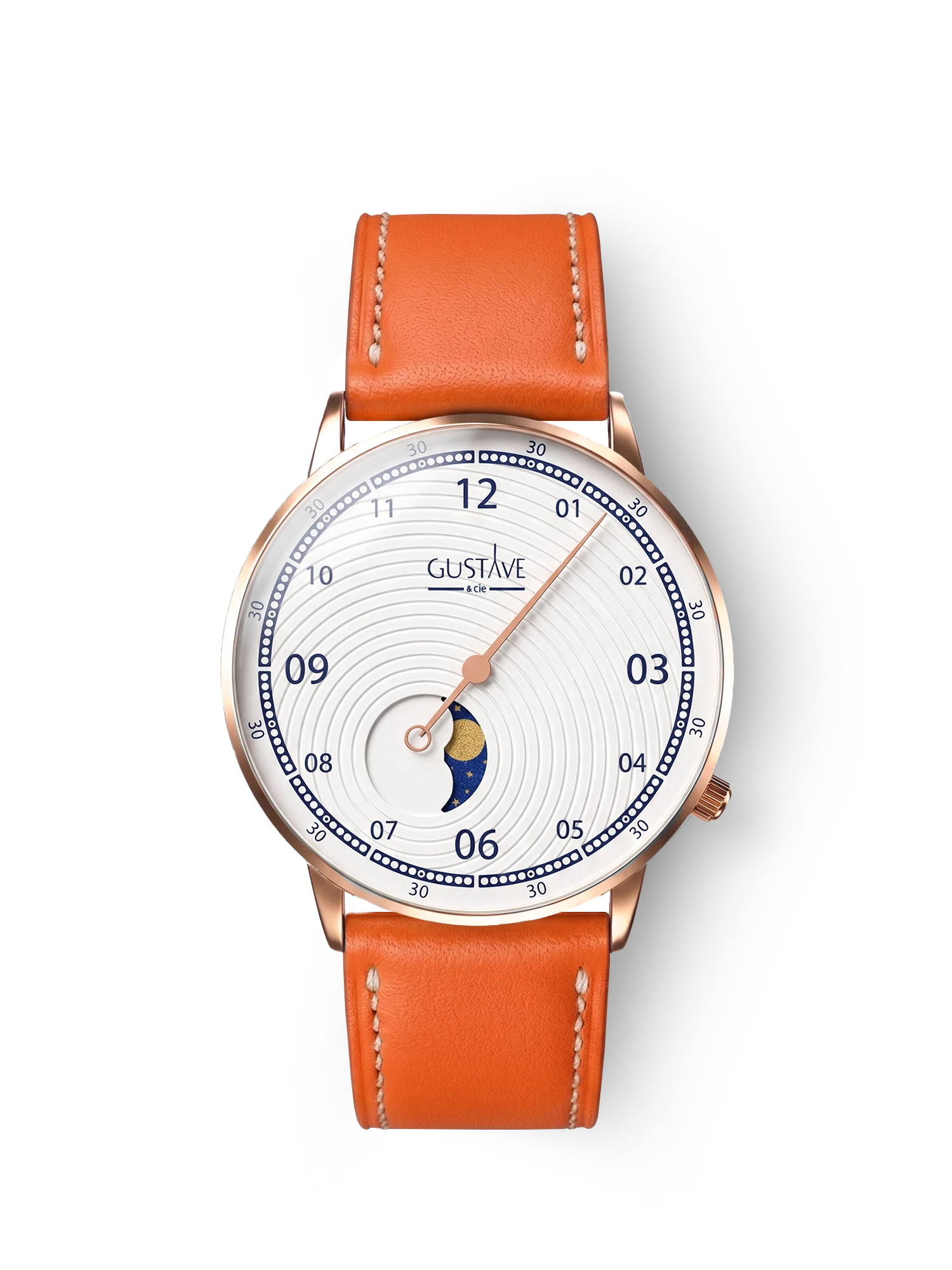 GEORGES 12H - OR ROSE ET BLANC