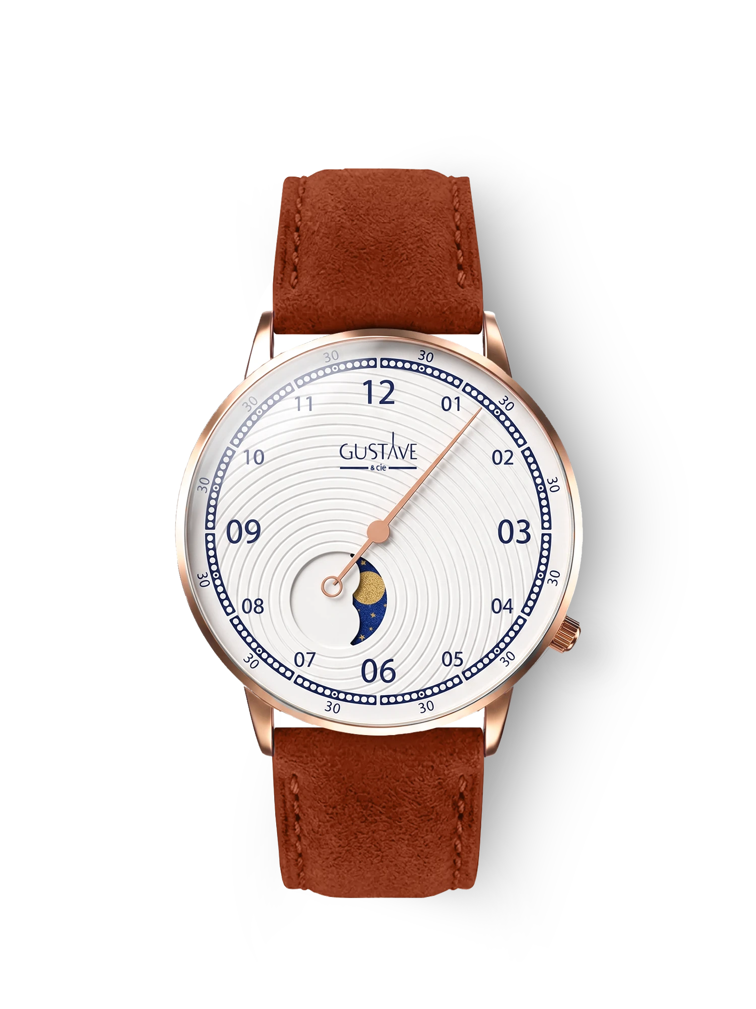 GEORGES 12H - OR ROSE ET BLANC