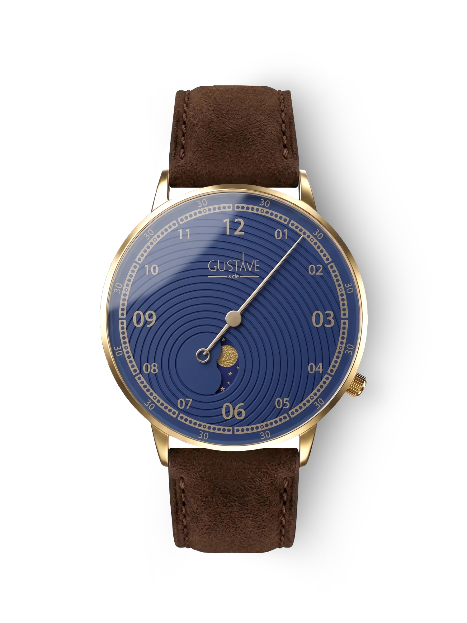 GEORGES 12H - OR ET BLEU