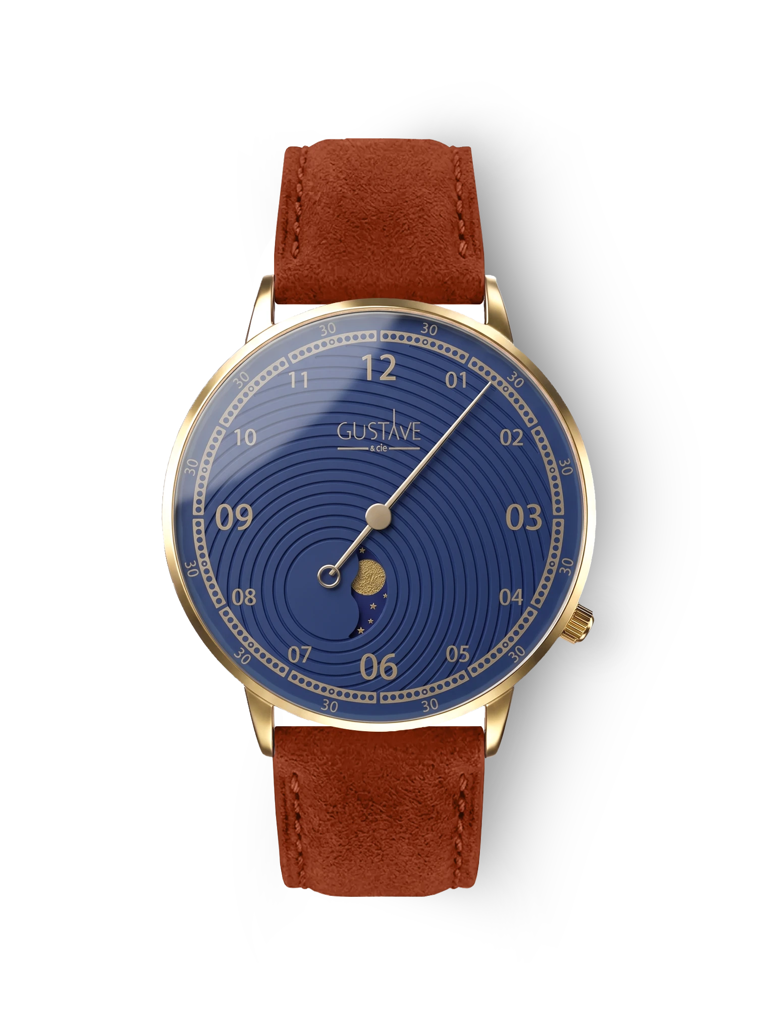 GEORGES 12H - OR ET BLEU