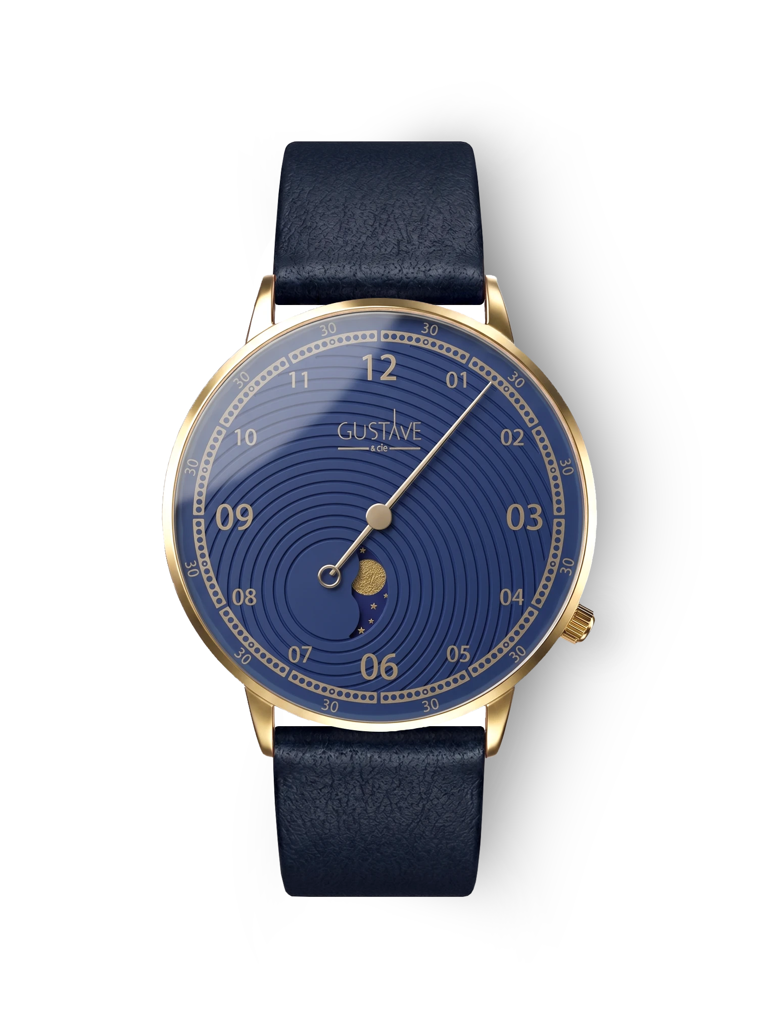 GEORGES 12H - OR ET BLEU