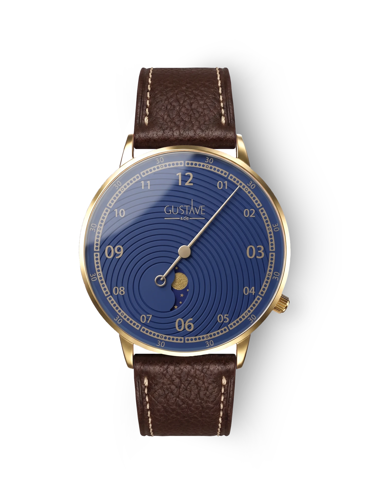GEORGES 12H - OR ET BLEU