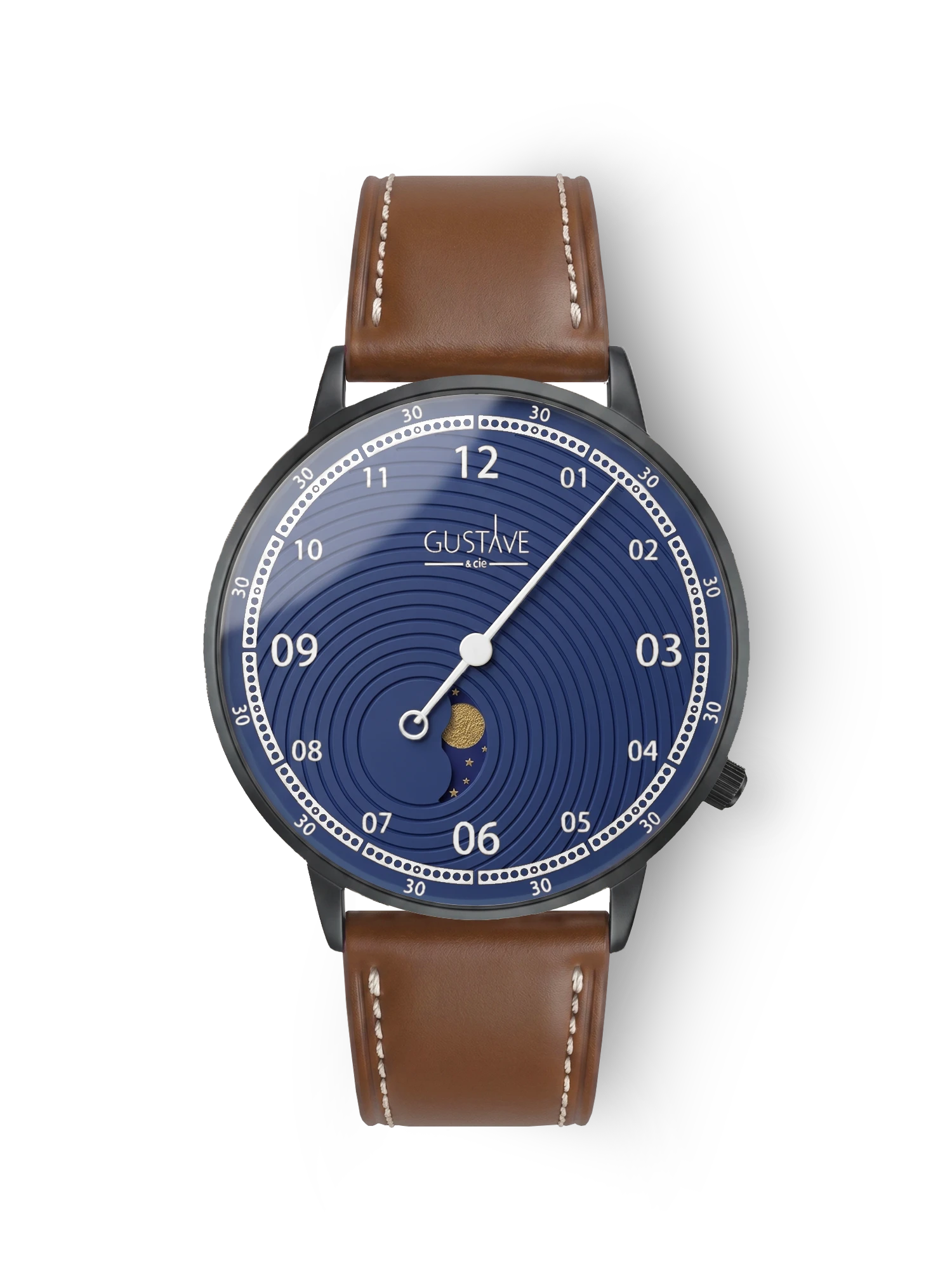 GEORGES 12H - BLACK AND BLUE