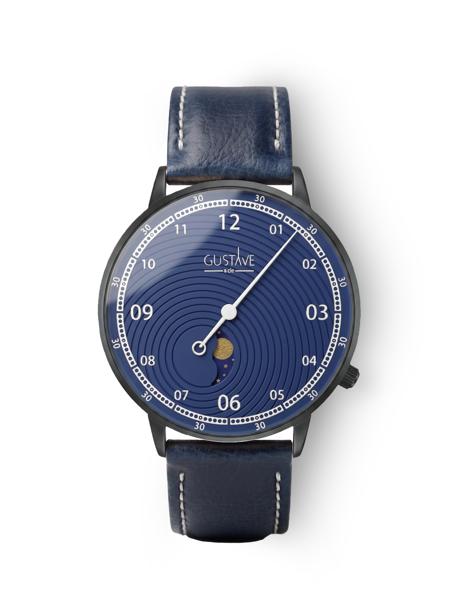 GEORGES 12H - BLACK AND BLUE