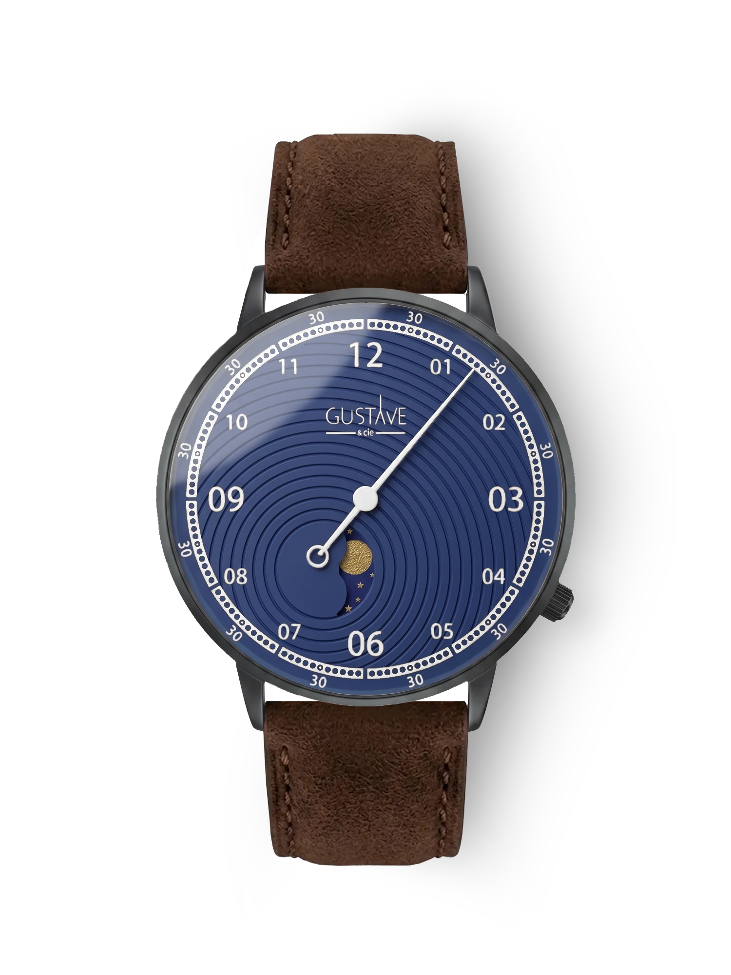 GEORGES 12H - BLACK AND BLUE