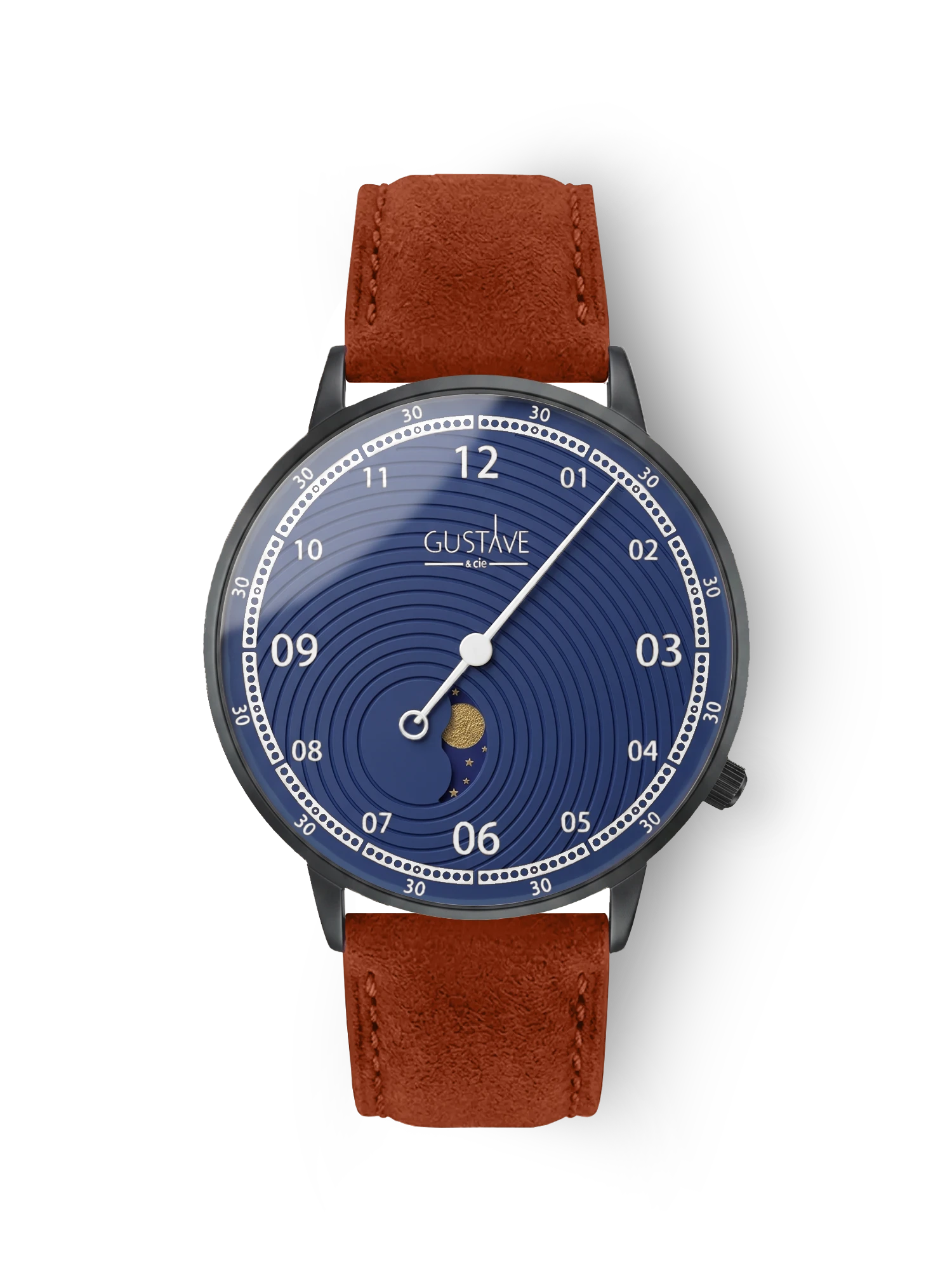 GEORGES 12H - BLACK AND BLUE