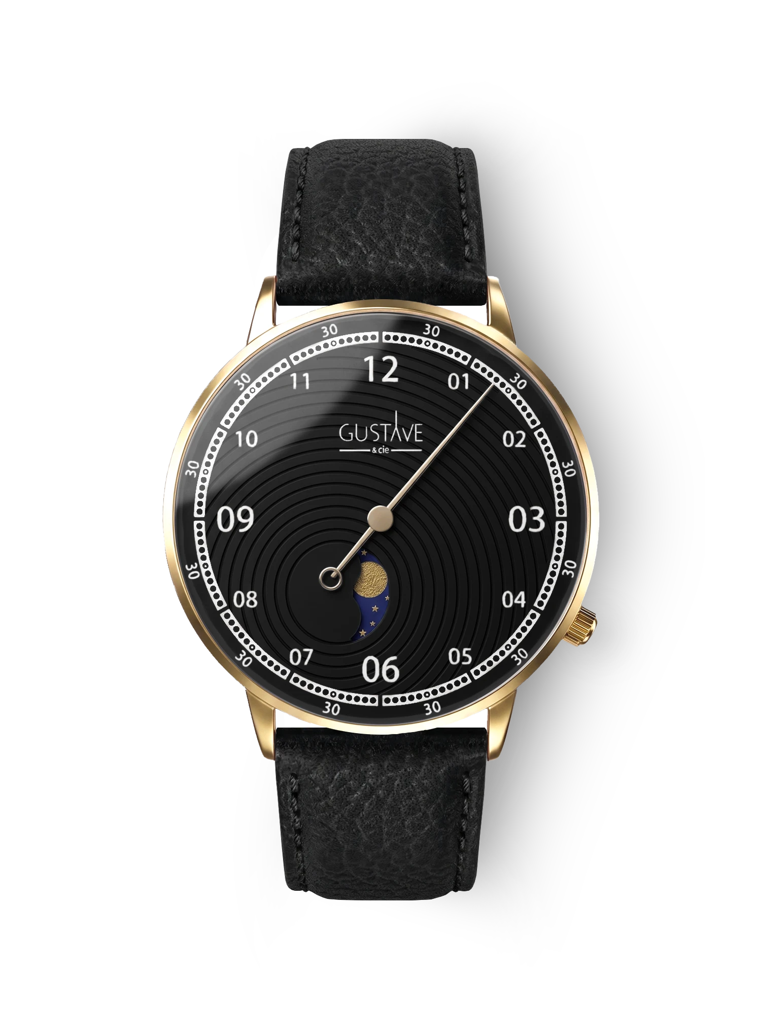 GEORGES 12H - OR ET NOIR