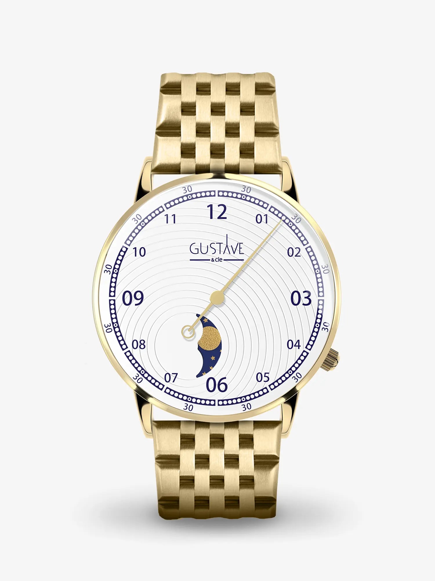 GEORGES 12H - GOLD AND WHITE