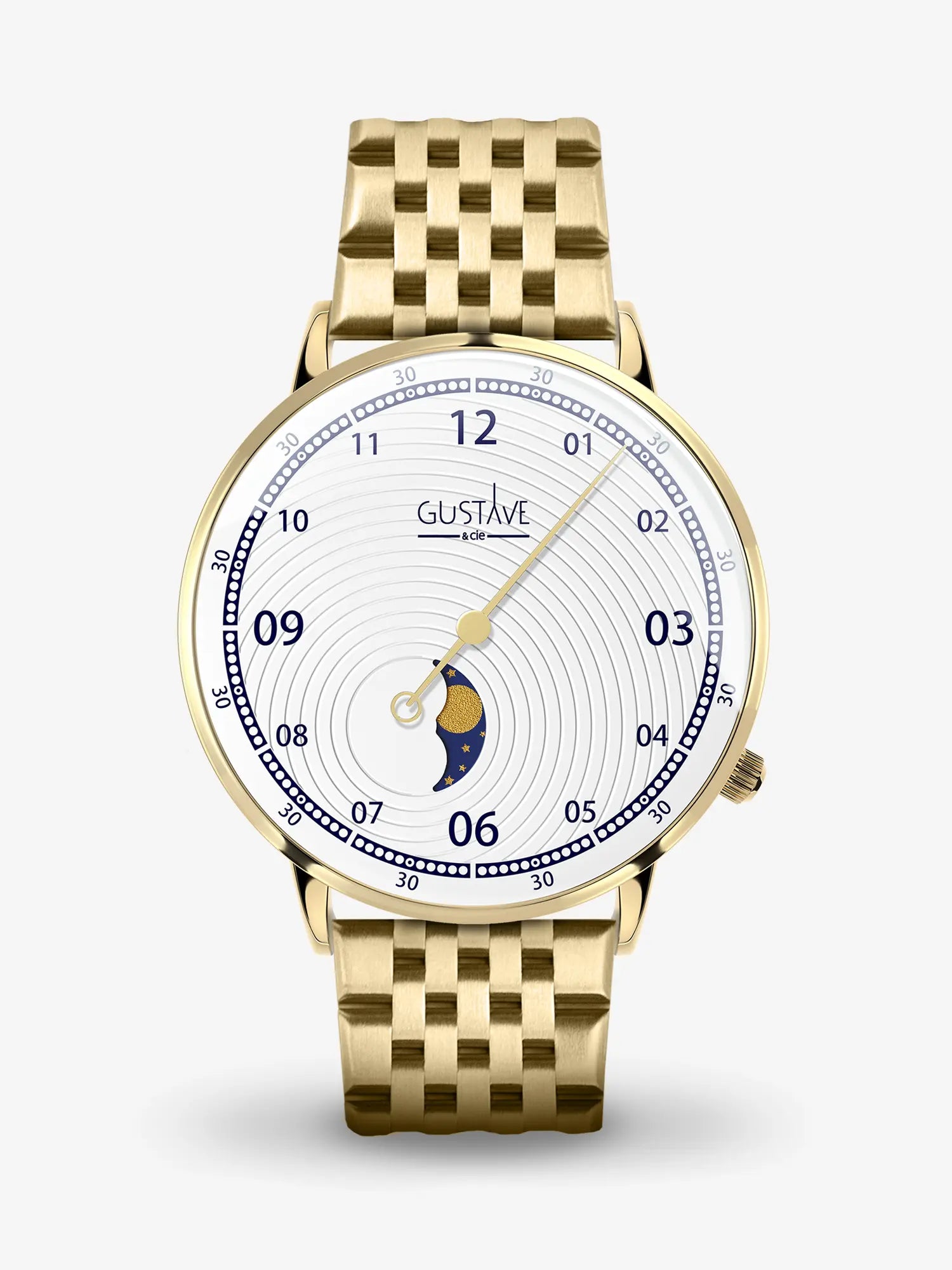 GEORGES 12H - GOLD AND WHITE