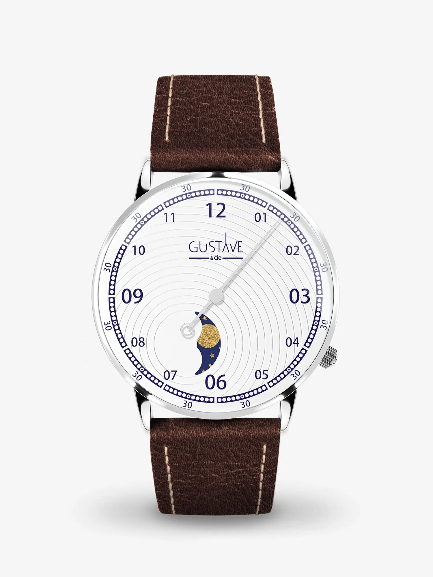 GEORGES 12H - ARGENT ET BLANC