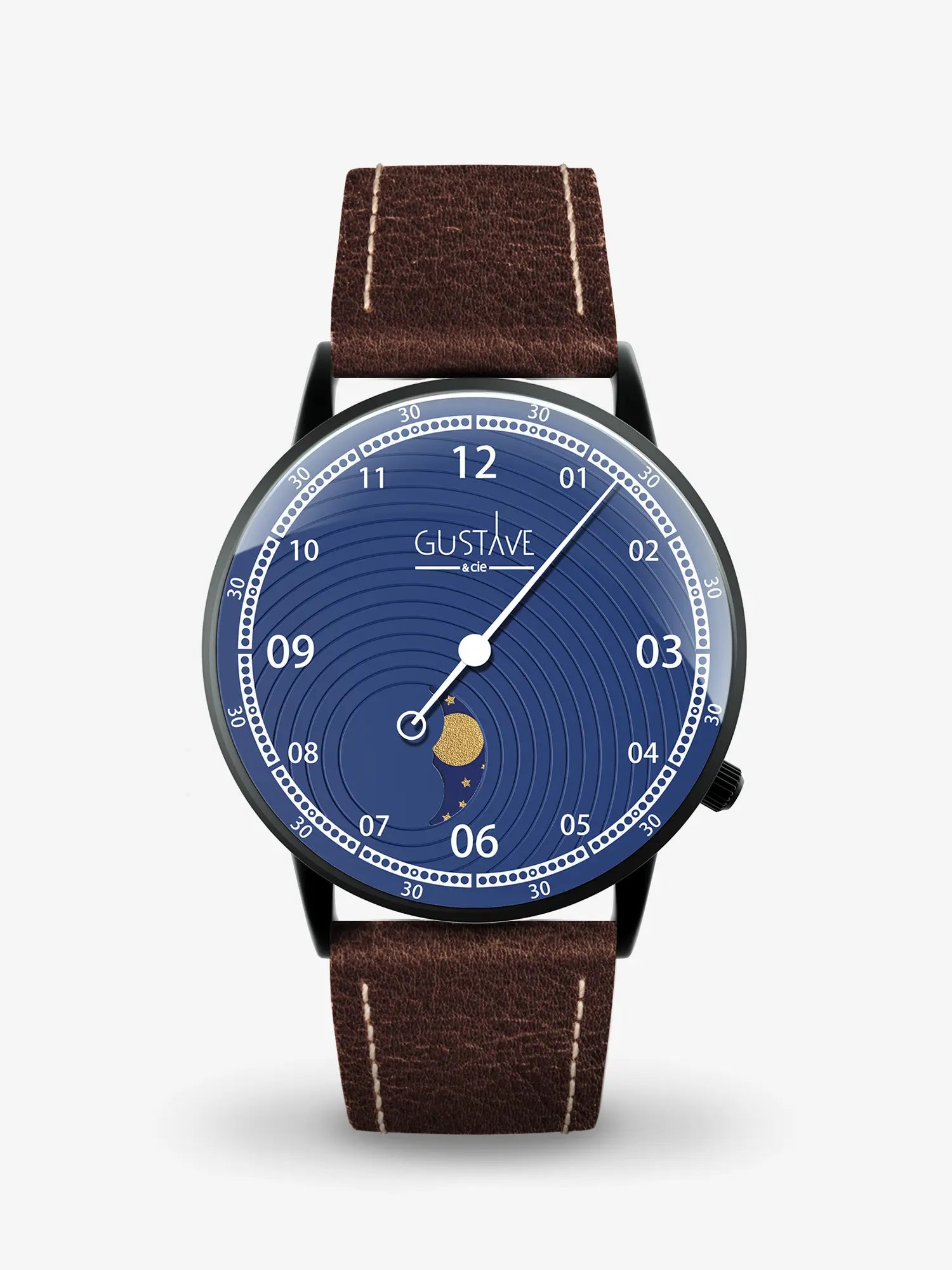 GEORGES 12H - BLACK AND BLUE