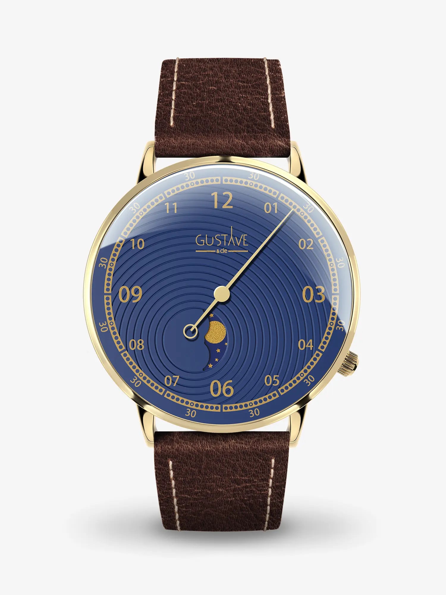 GEORGES 12H - OR ET BLEU