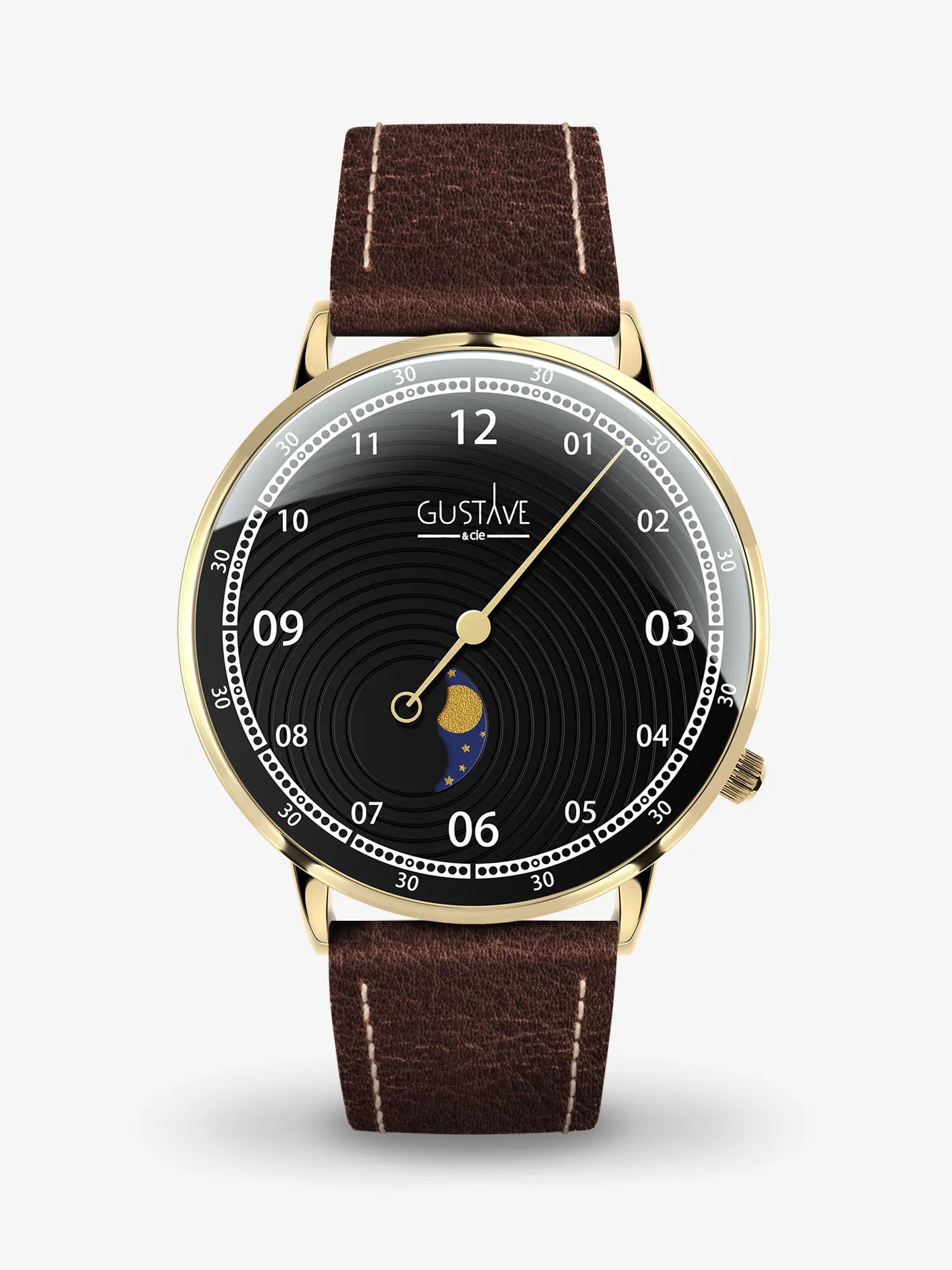 GEORGES 12H - OR ET NOIR