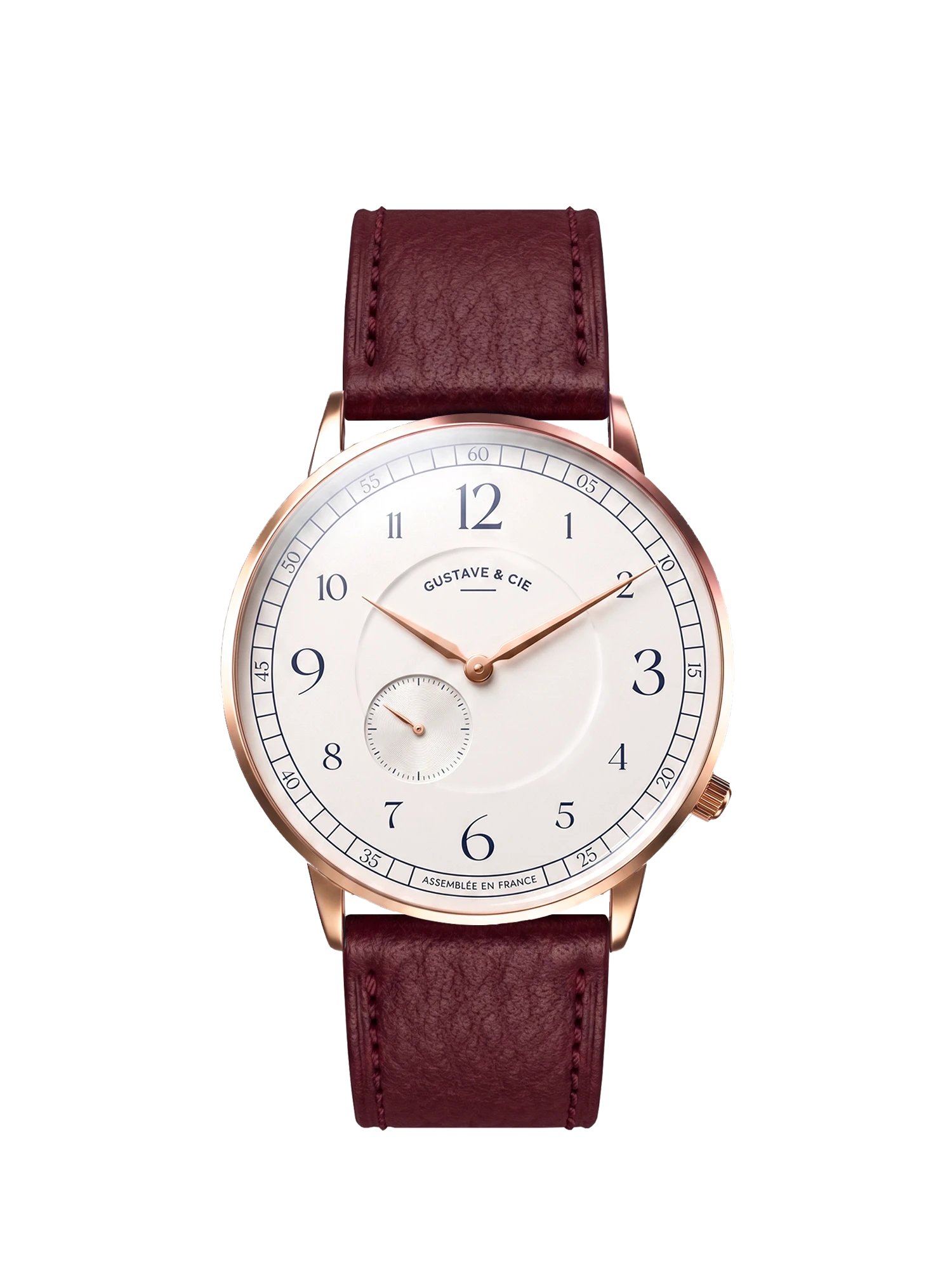 HECTOR 12H - ROSE GOLD AND WHITE