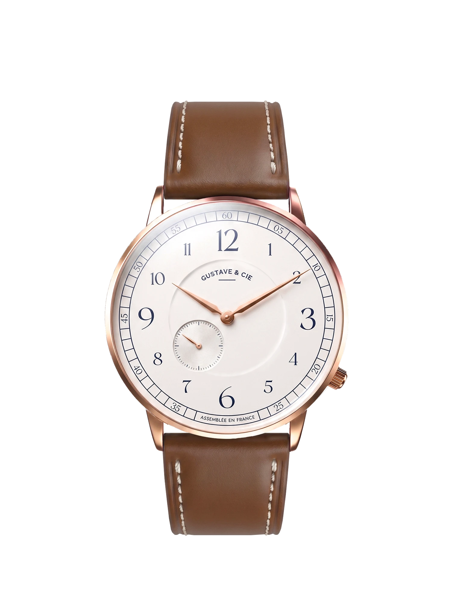 HECTOR 12H - ROSE GOLD AND WHITE