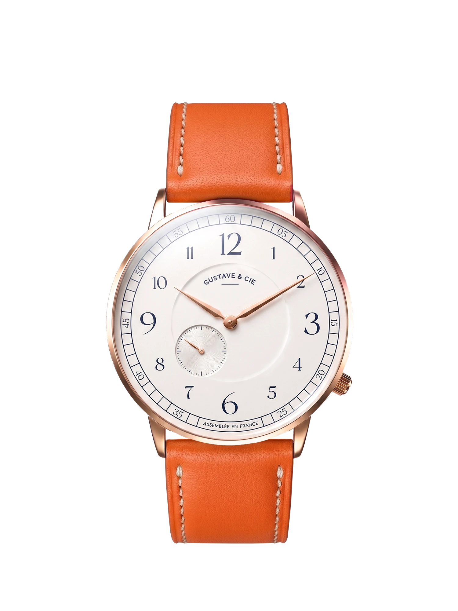 HECTOR 12H - ROSE GOLD AND WHITE